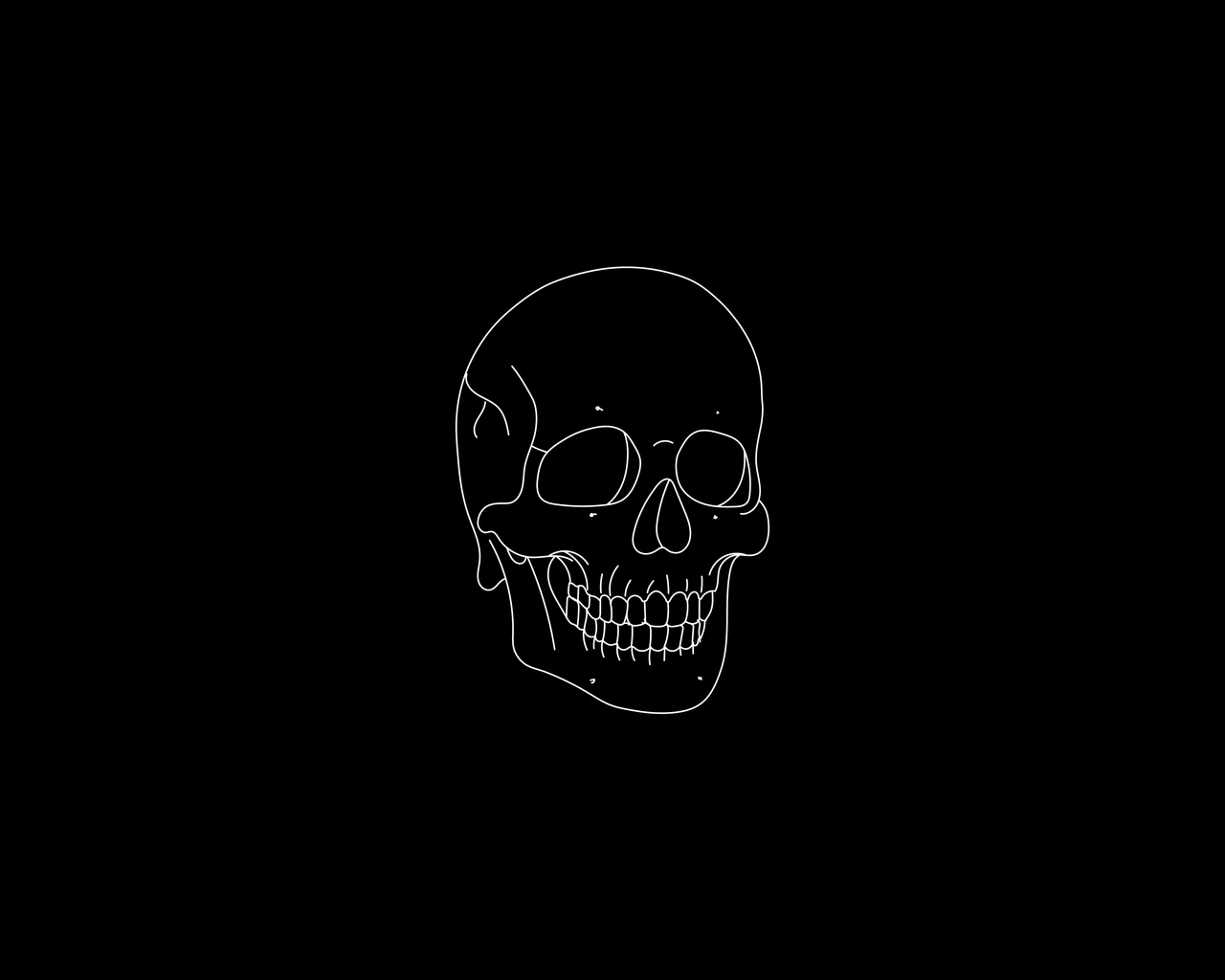 Minimalist Skull Wallpapers