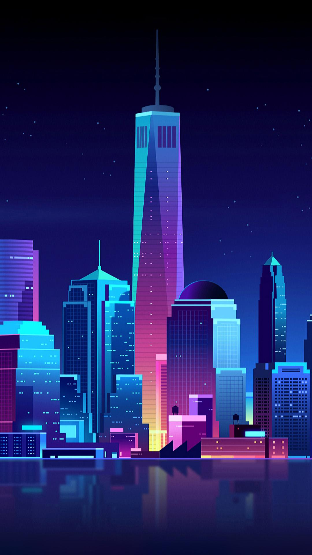 Minimalist Skyline Wallpapers