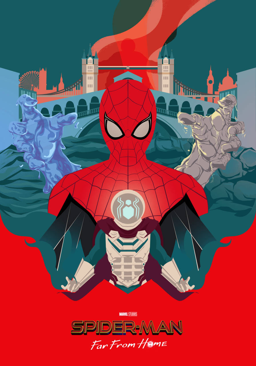 Minimalist Spider Man Far From Home Wallpapers