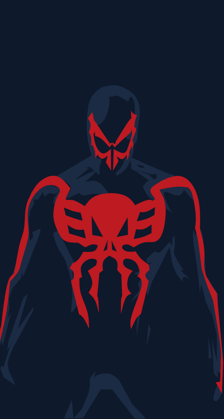 Minimalist Spiderman Into The Spider-Verse 4K Wallpapers