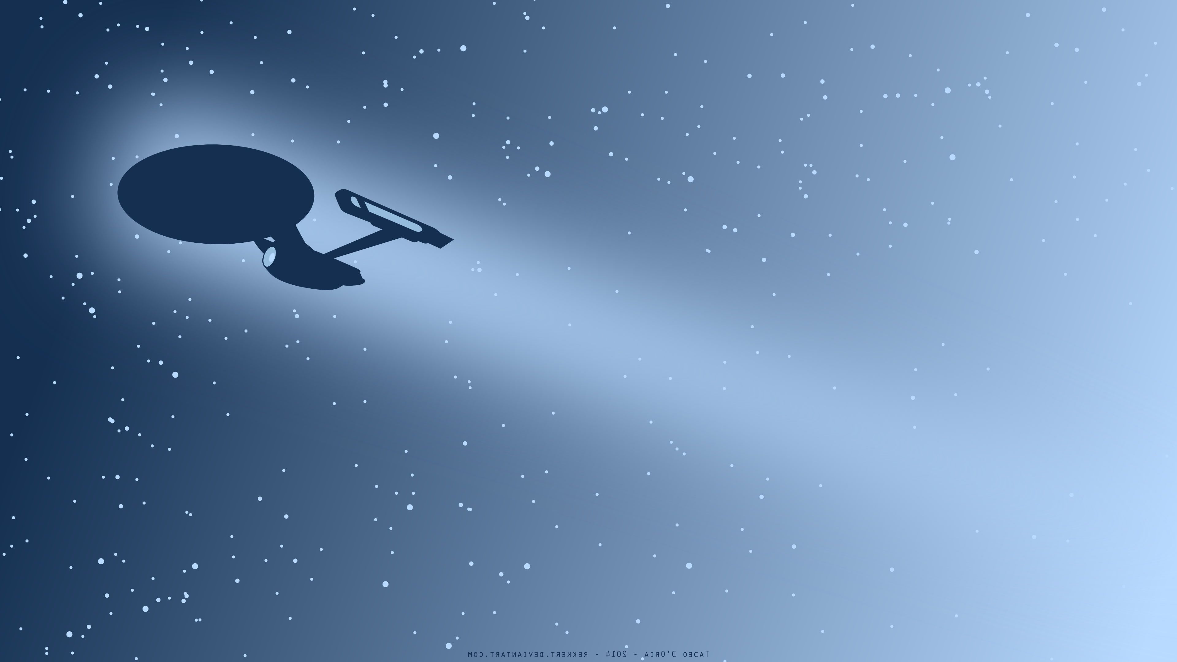 Minimalist Star Trek Wallpapers