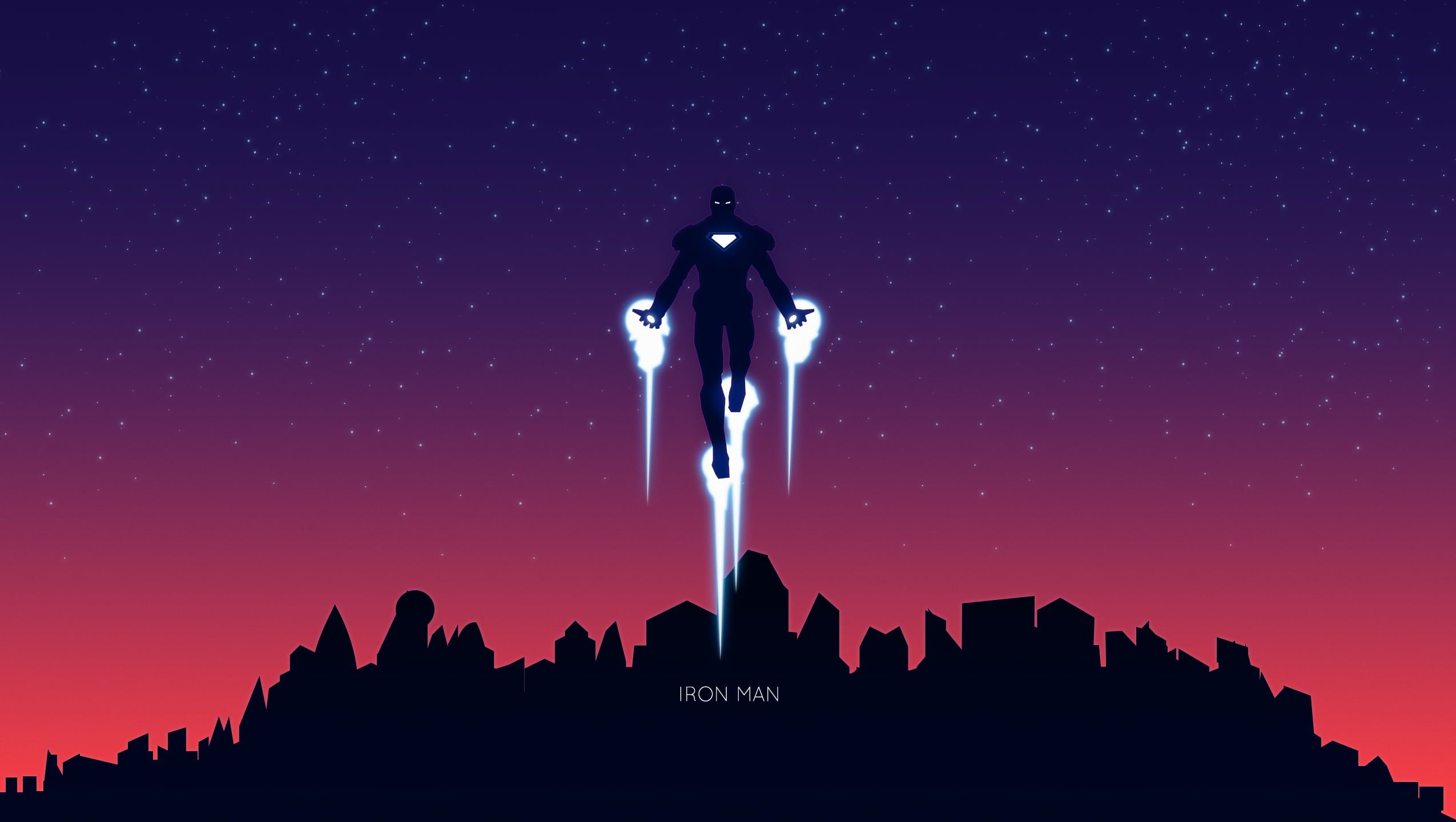 Minimalist Superhero Wallpapers