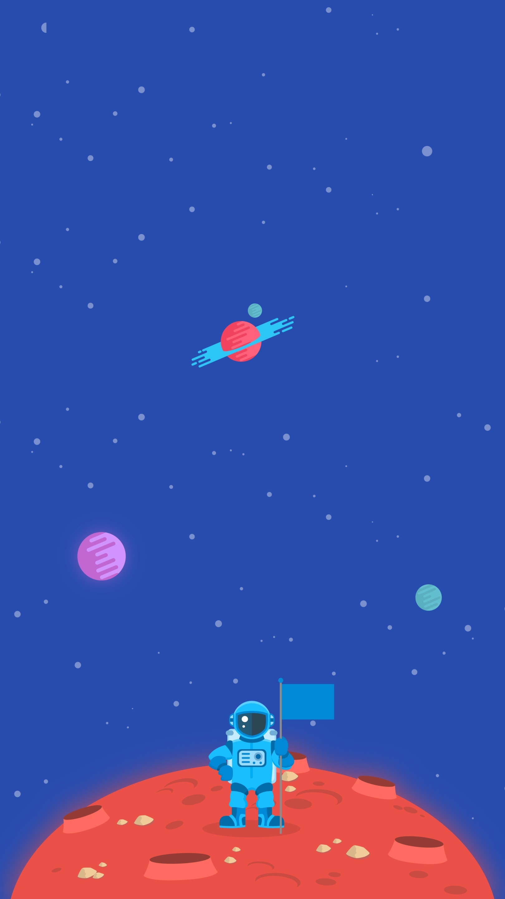 Minimalist Universe Wallpapers