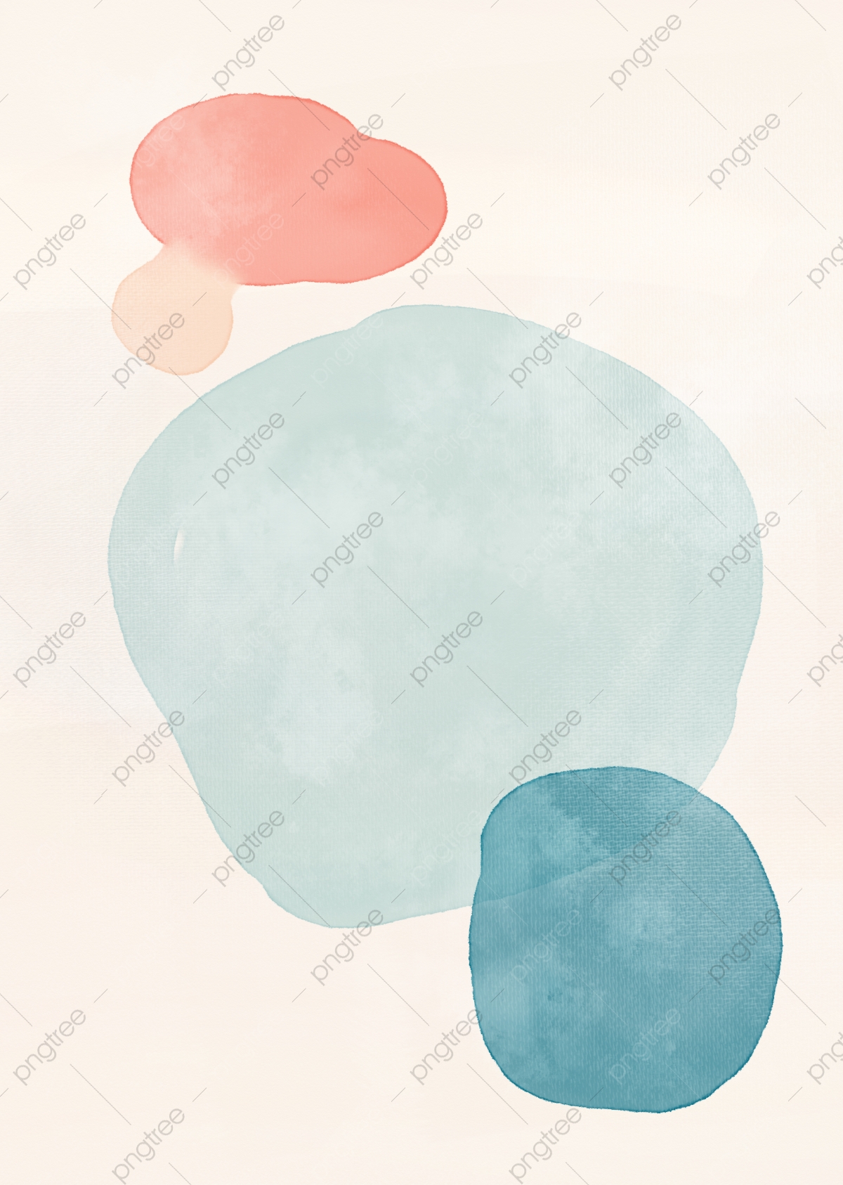 Minimalist Watercolor Wallpapers