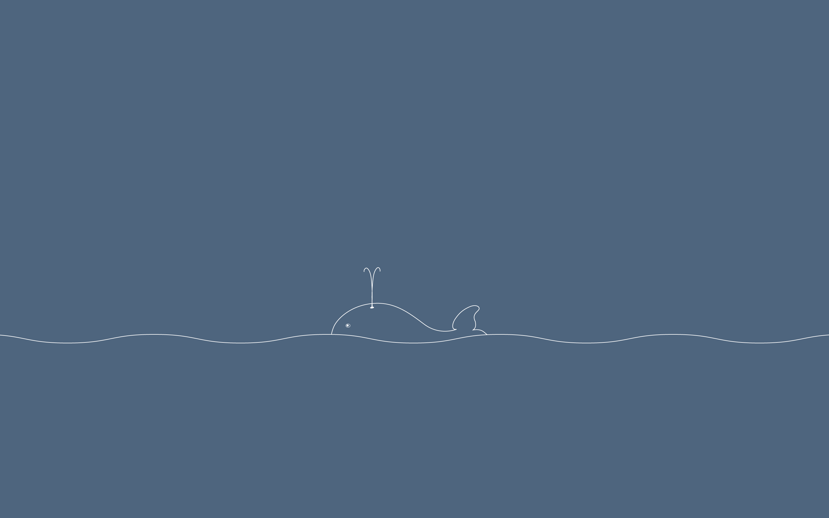 Minimalist Whale Wallpapers