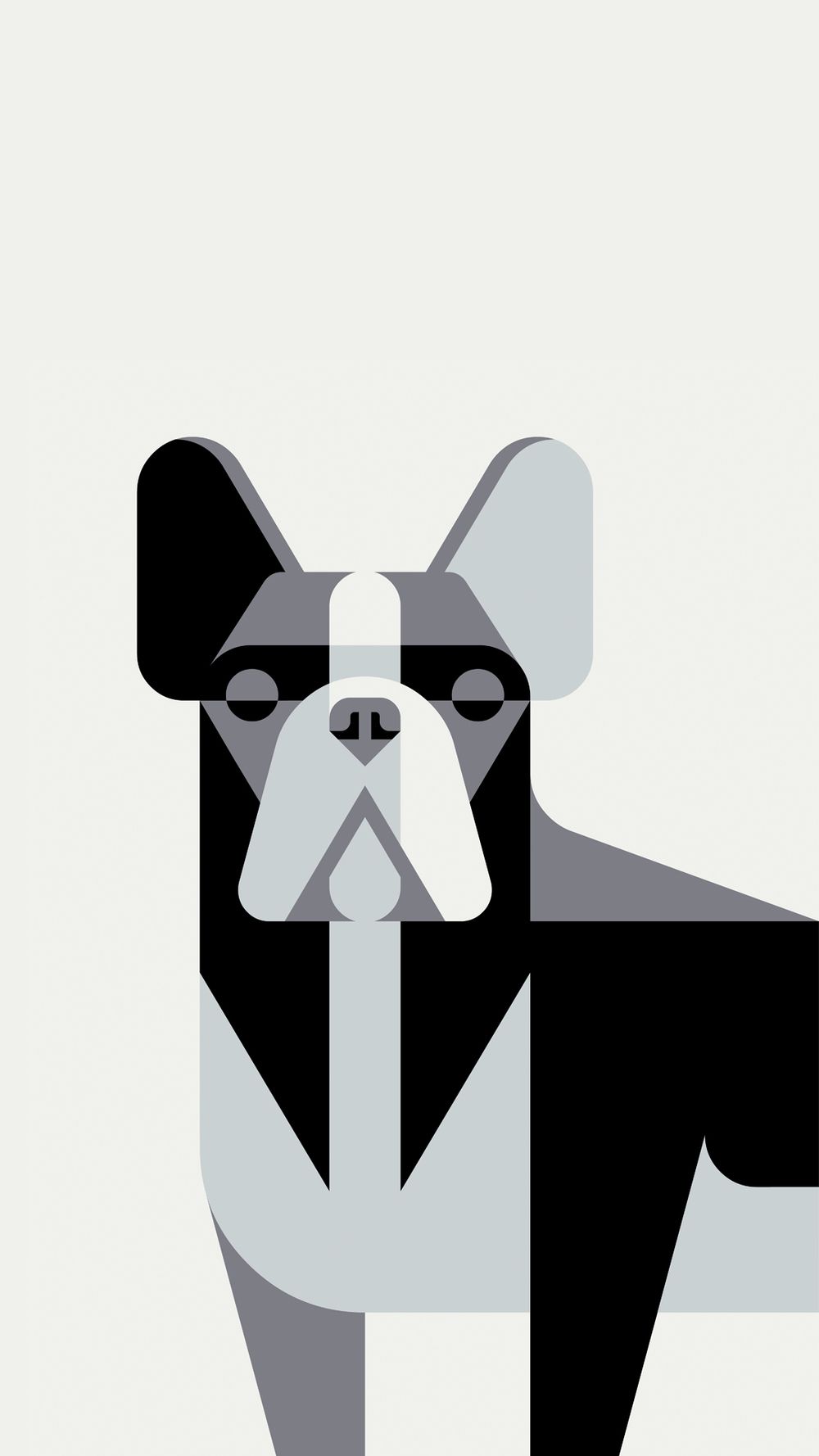 Minimalistic Geometric Animal Wallpapers