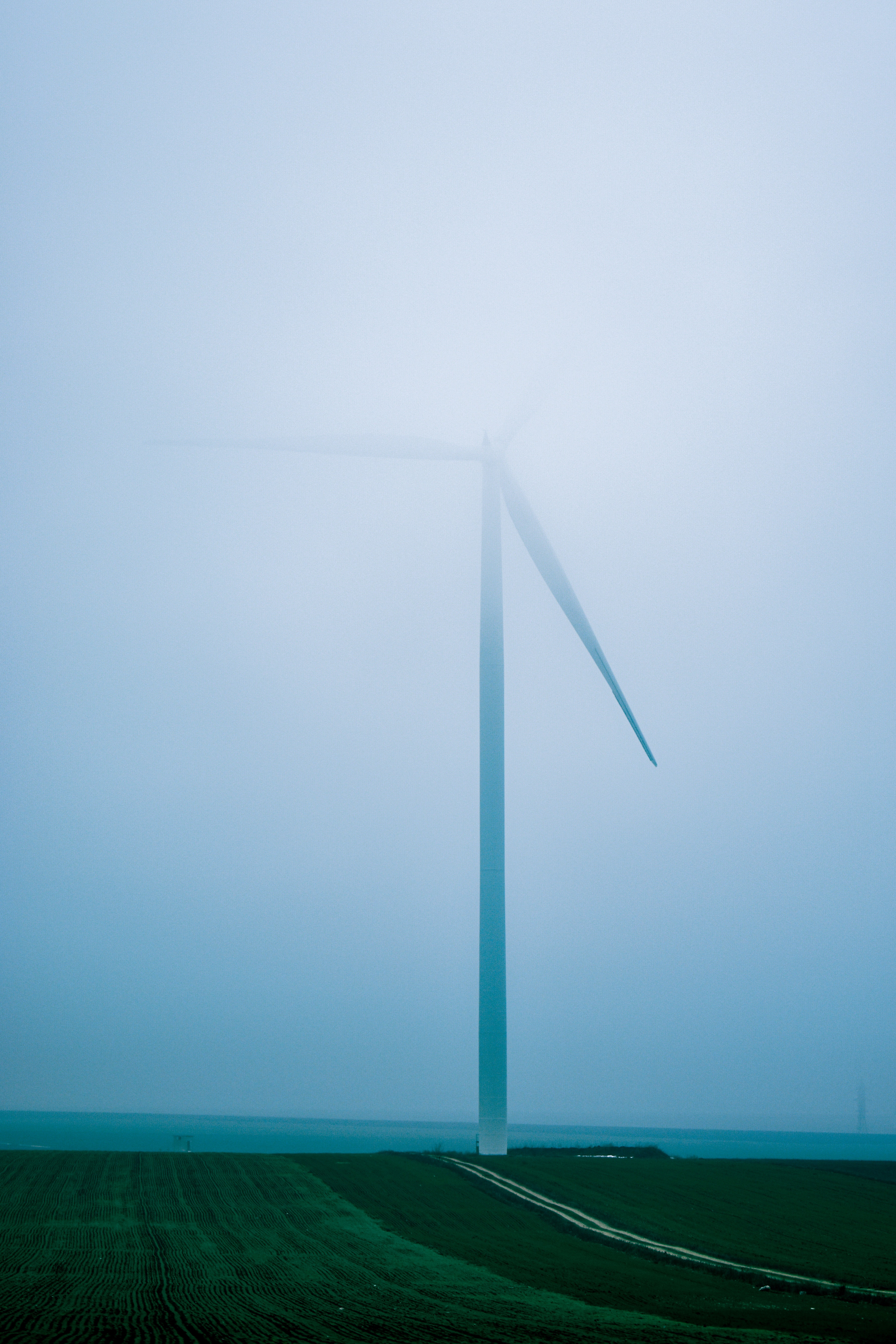 Minimalistic Wind Farm Wallpapers