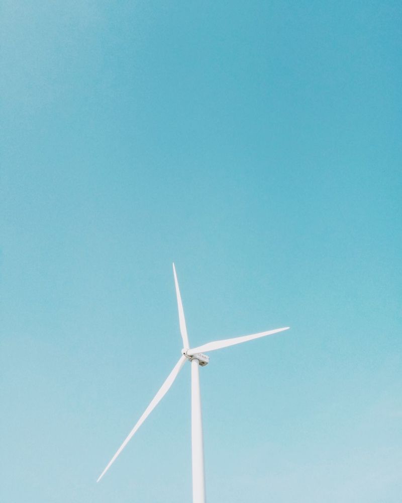 Minimalistic Wind Farm Wallpapers