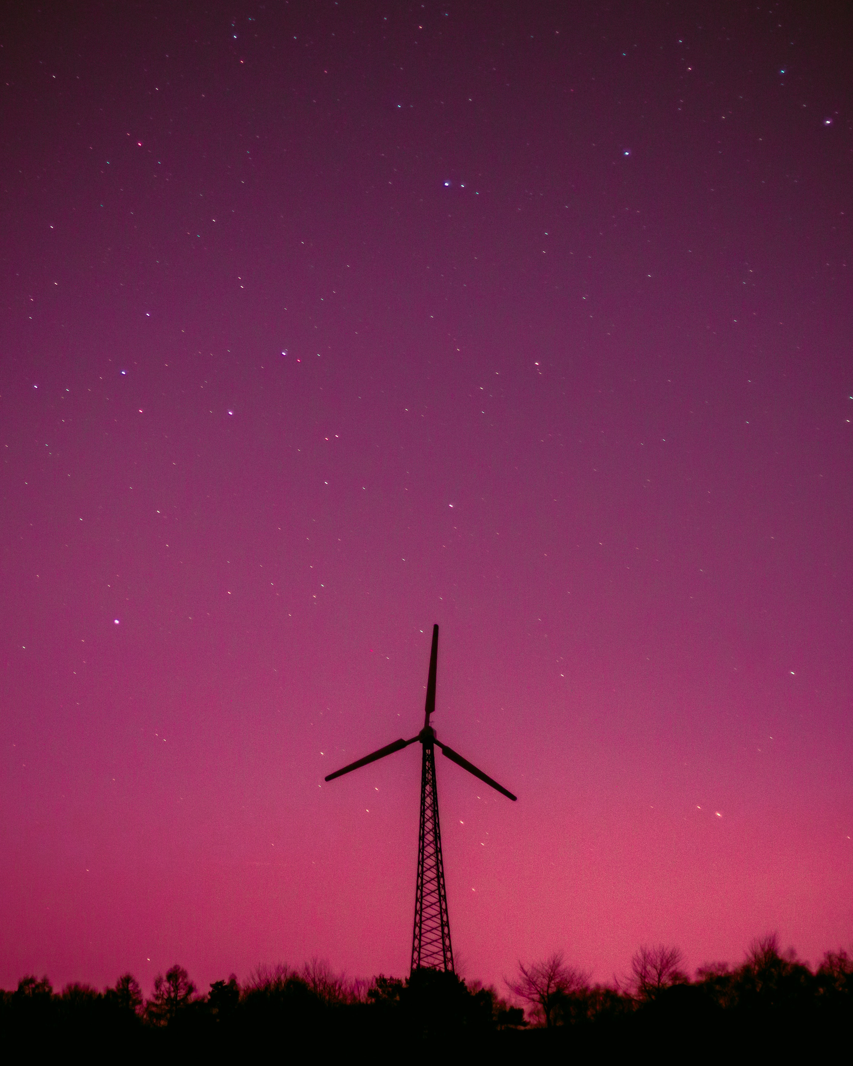 Minimalistic Wind Farm Wallpapers