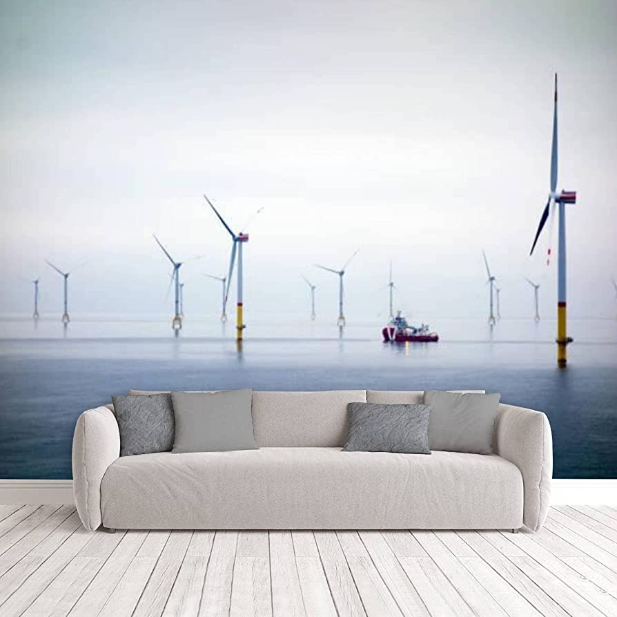 Minimalistic Wind Farm Wallpapers