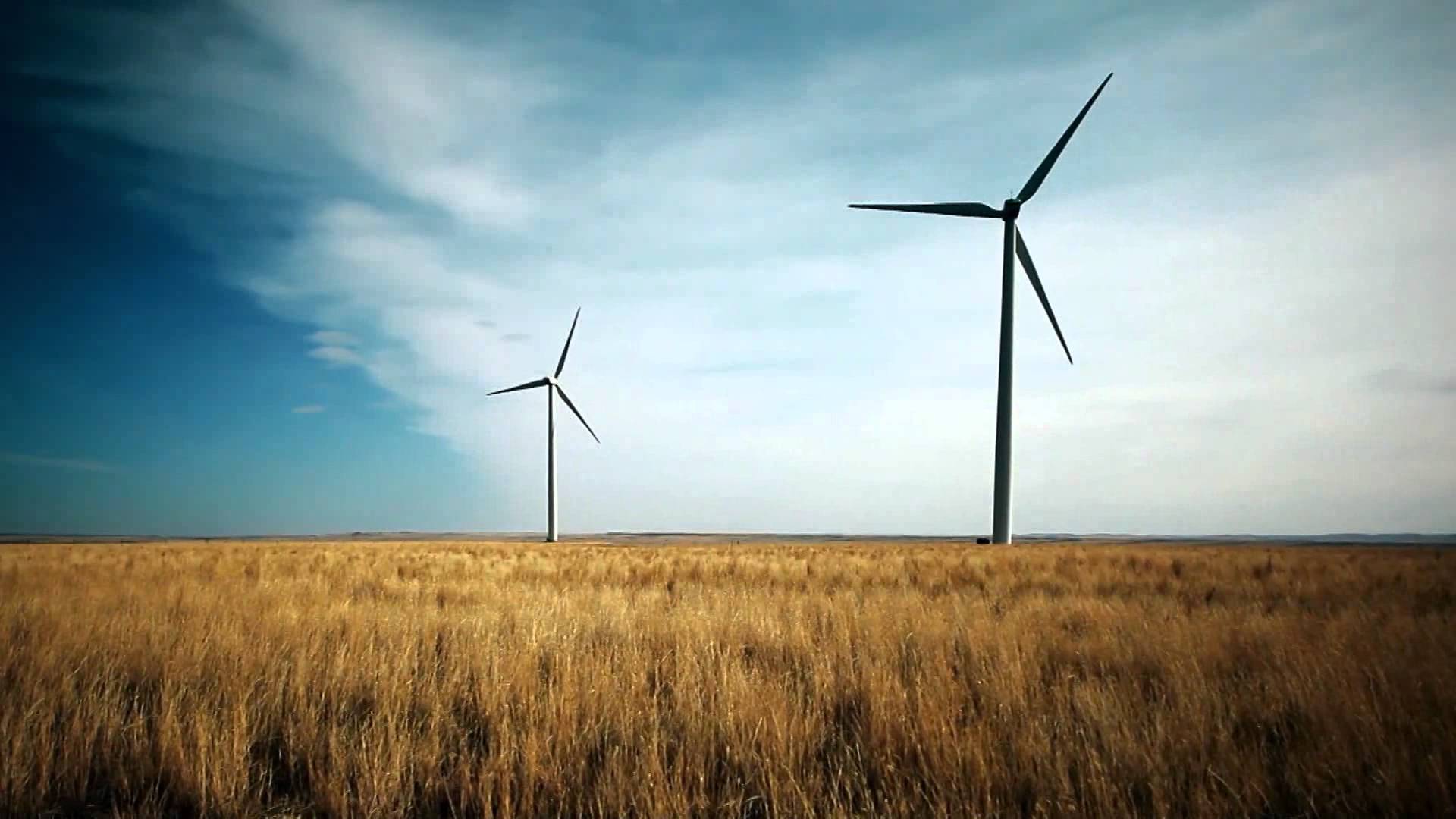 Minimalistic Wind Farm Wallpapers