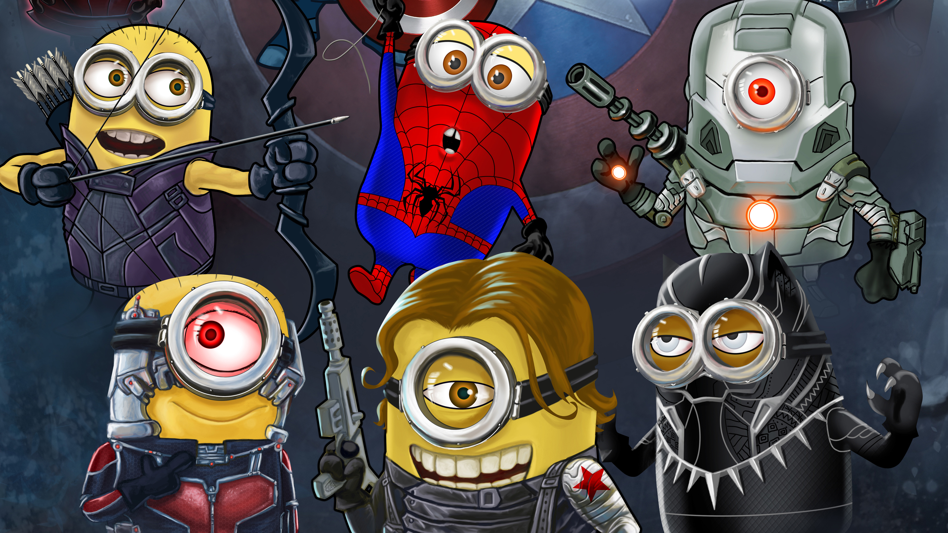 Minion Avengers Wallpapers