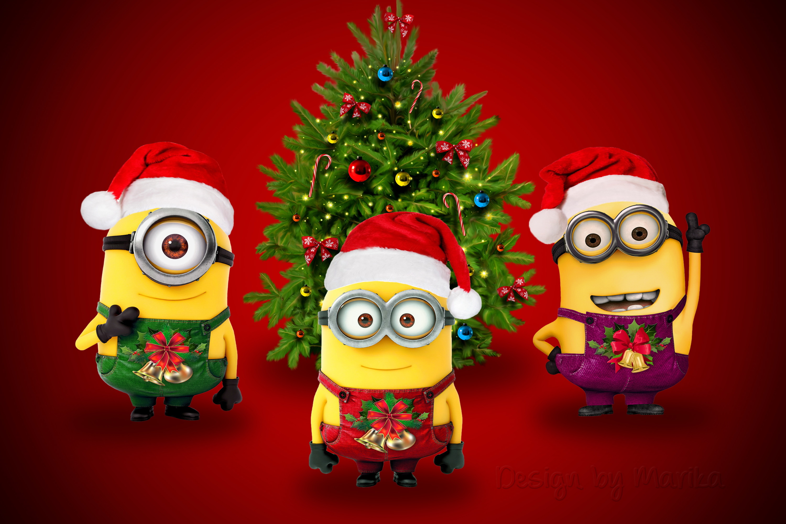 Minion Christmas Wallpapers