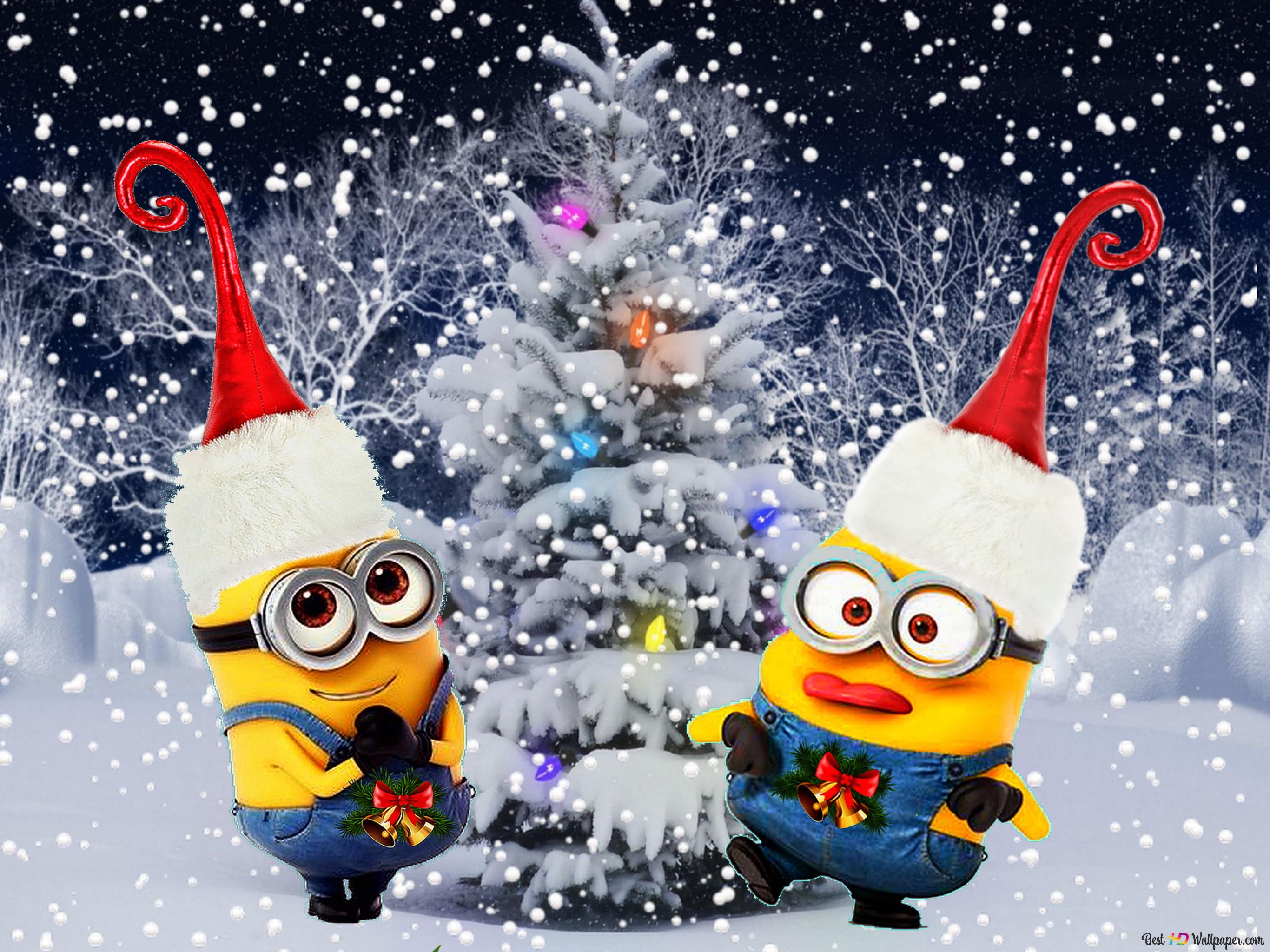 Minion Christmas Wallpapers