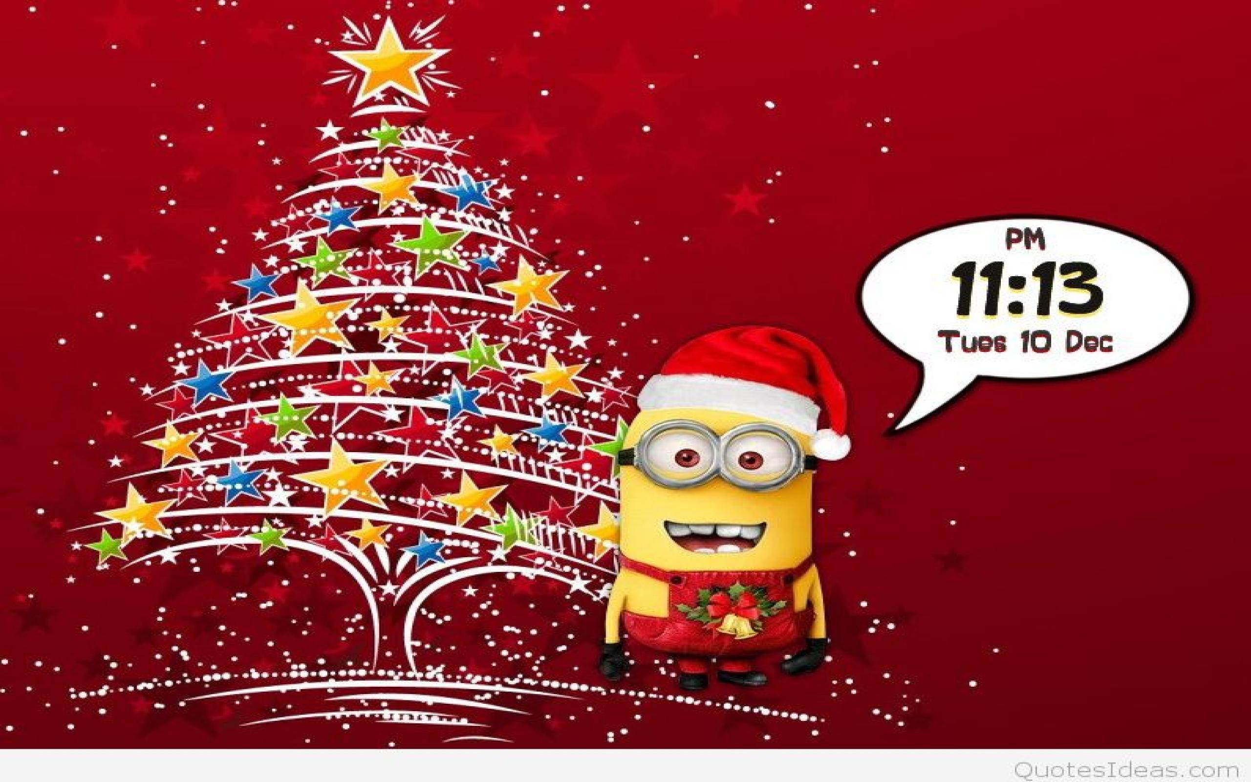 Minion Christmas Wallpapers