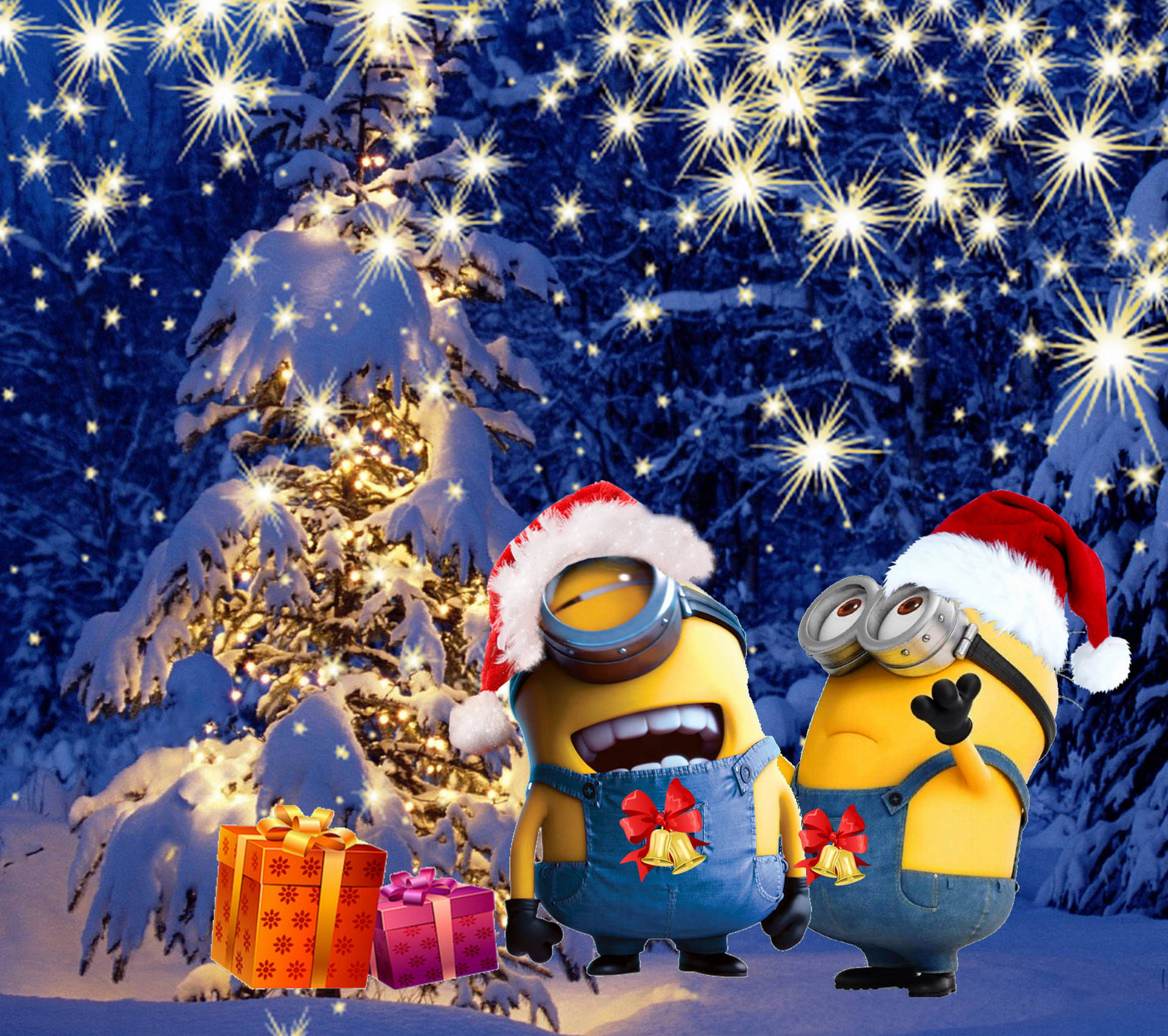 Minion Christmas Wallpapers