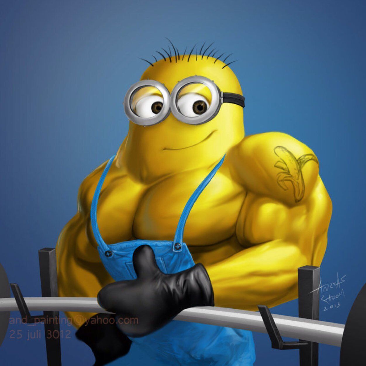 Minion In Gym Wallpapers