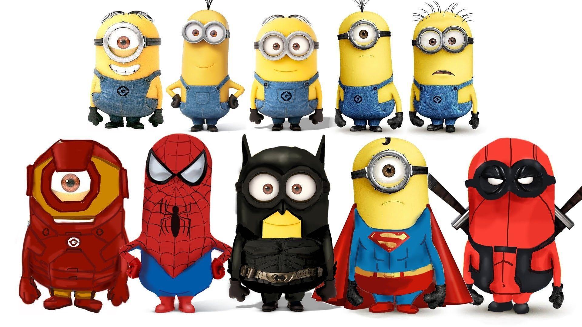 Minions Superheroes Wallpapers