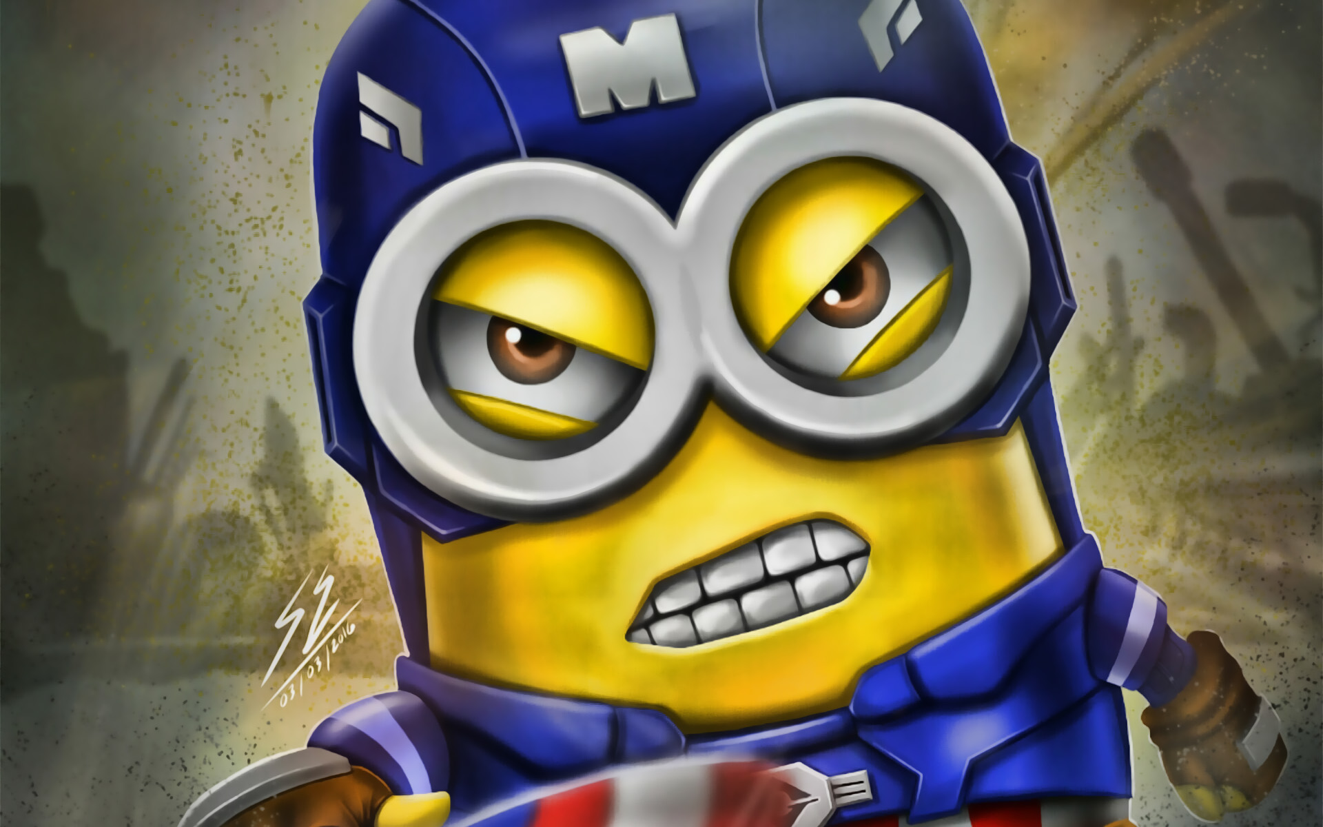 Minions Superheroes Wallpapers