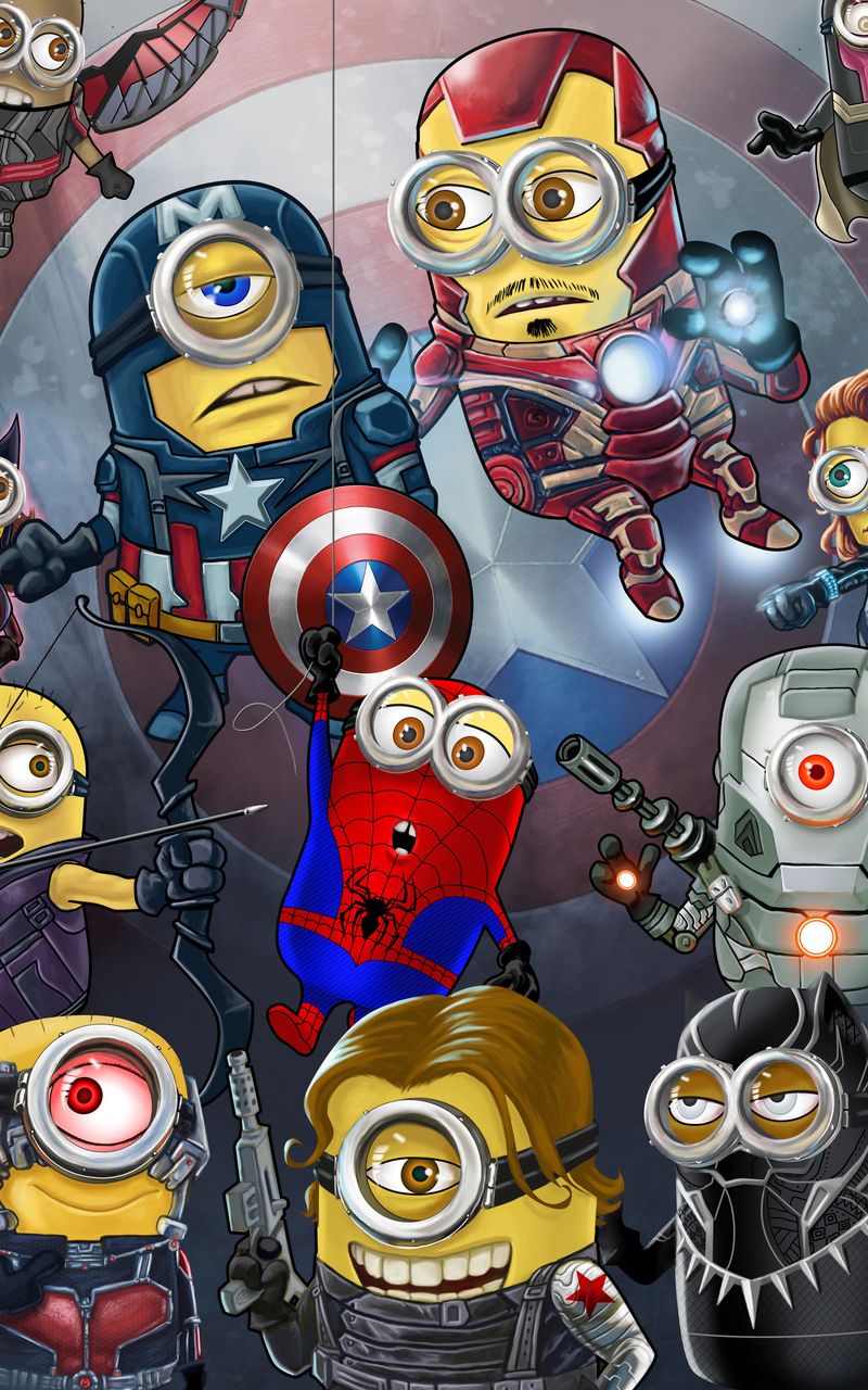 Minions Superheroes Wallpapers