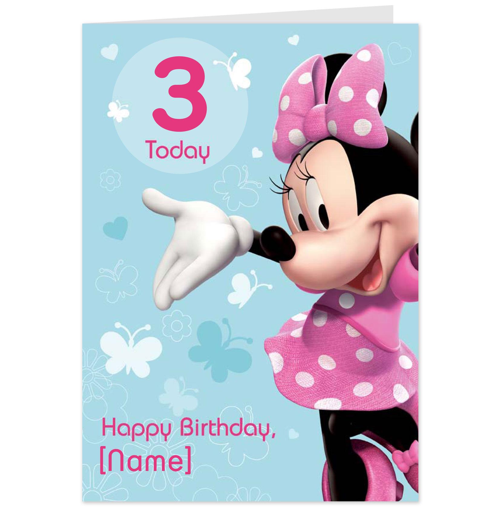 Minnie Mouse Birthday Wallpapers