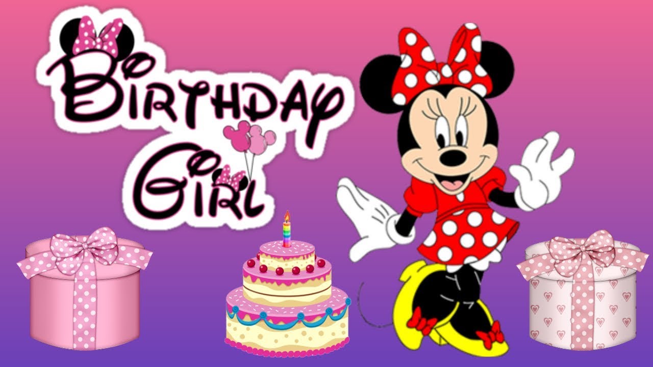 Minnie Mouse Birthday Wallpapers