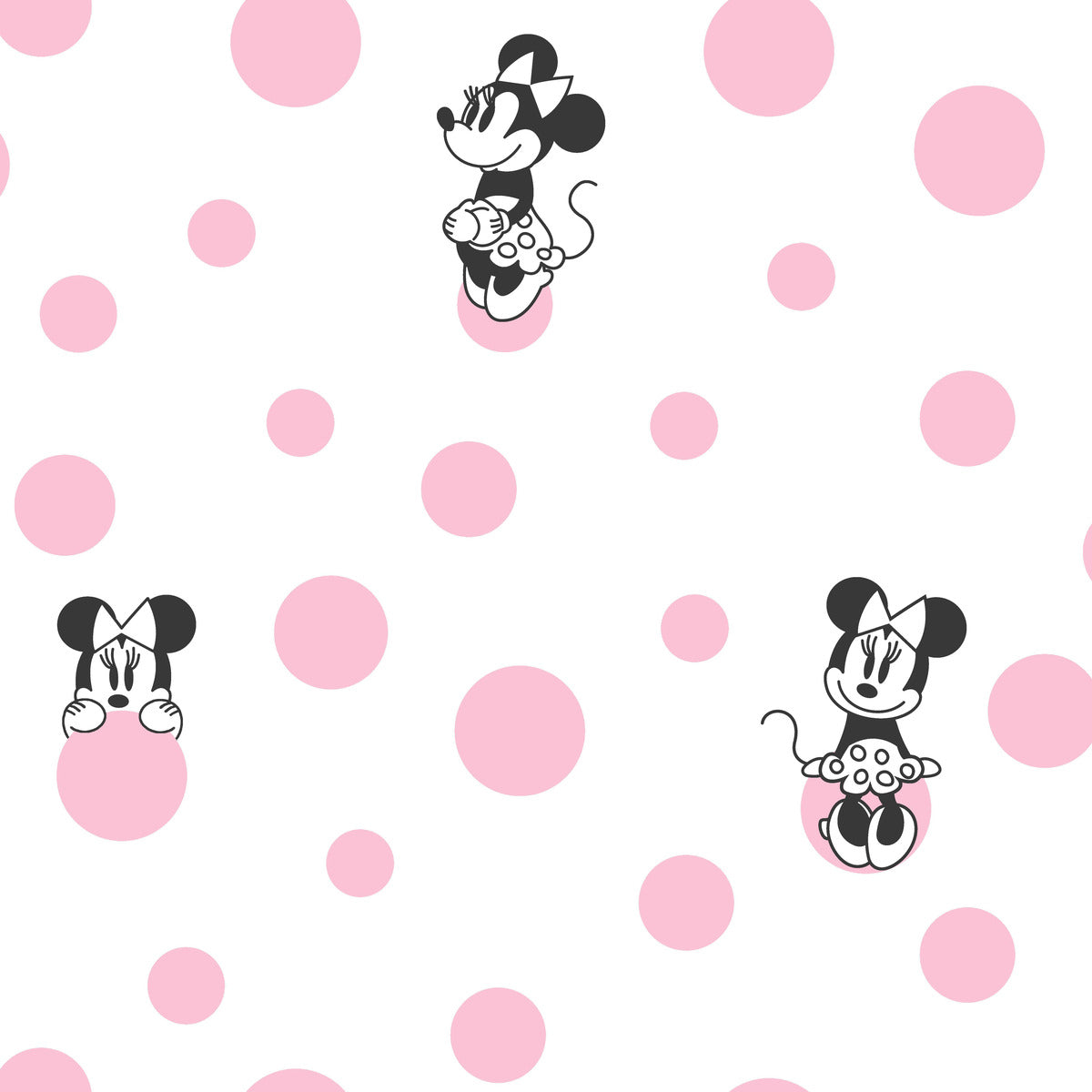 Minnie Mouse Dots Wallpapers