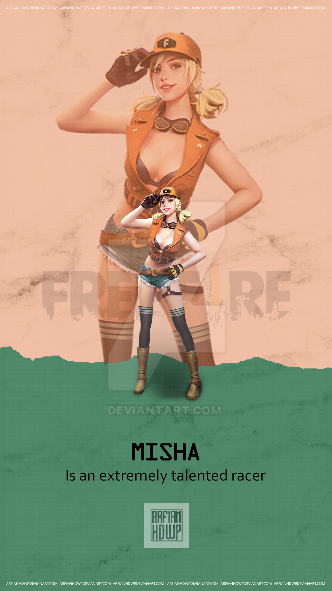 Misha Garena Free Fire Wallpapers