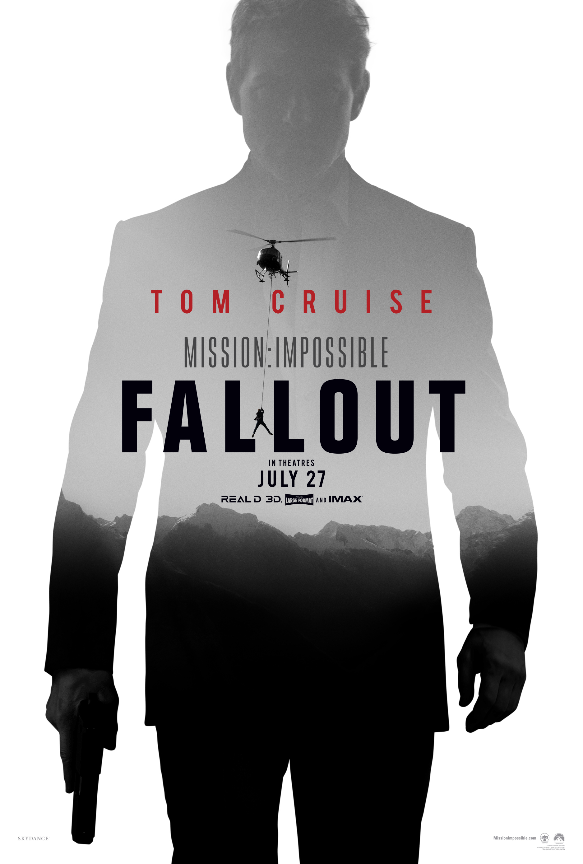 Mission Impossible Fallout Official Poster Wallpapers