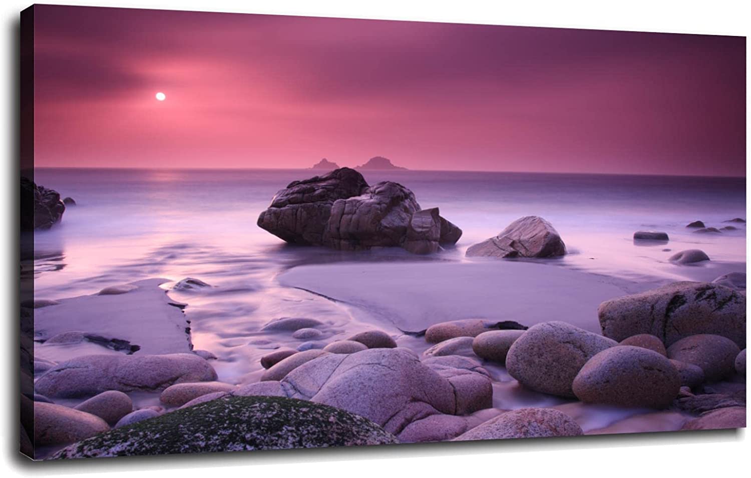 Misty Pink Sunset Wallpapers