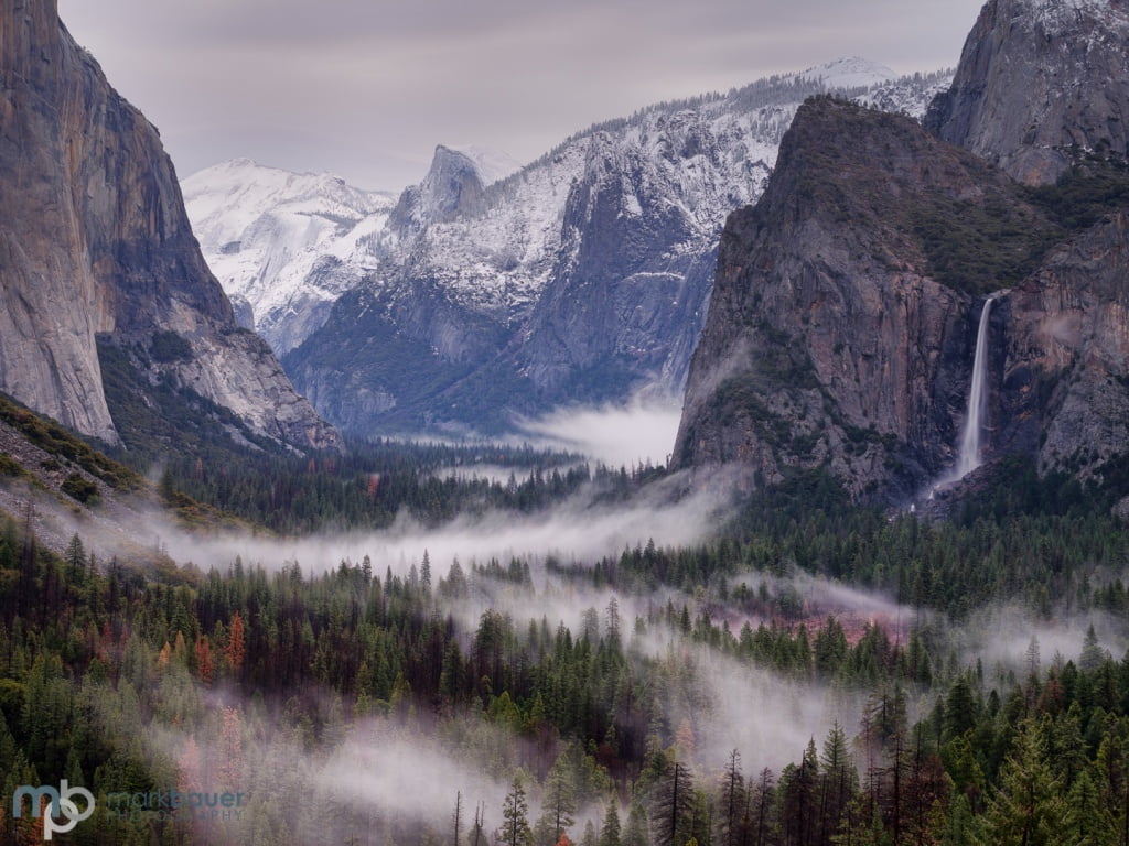 Misty Yosemite Wallpapers