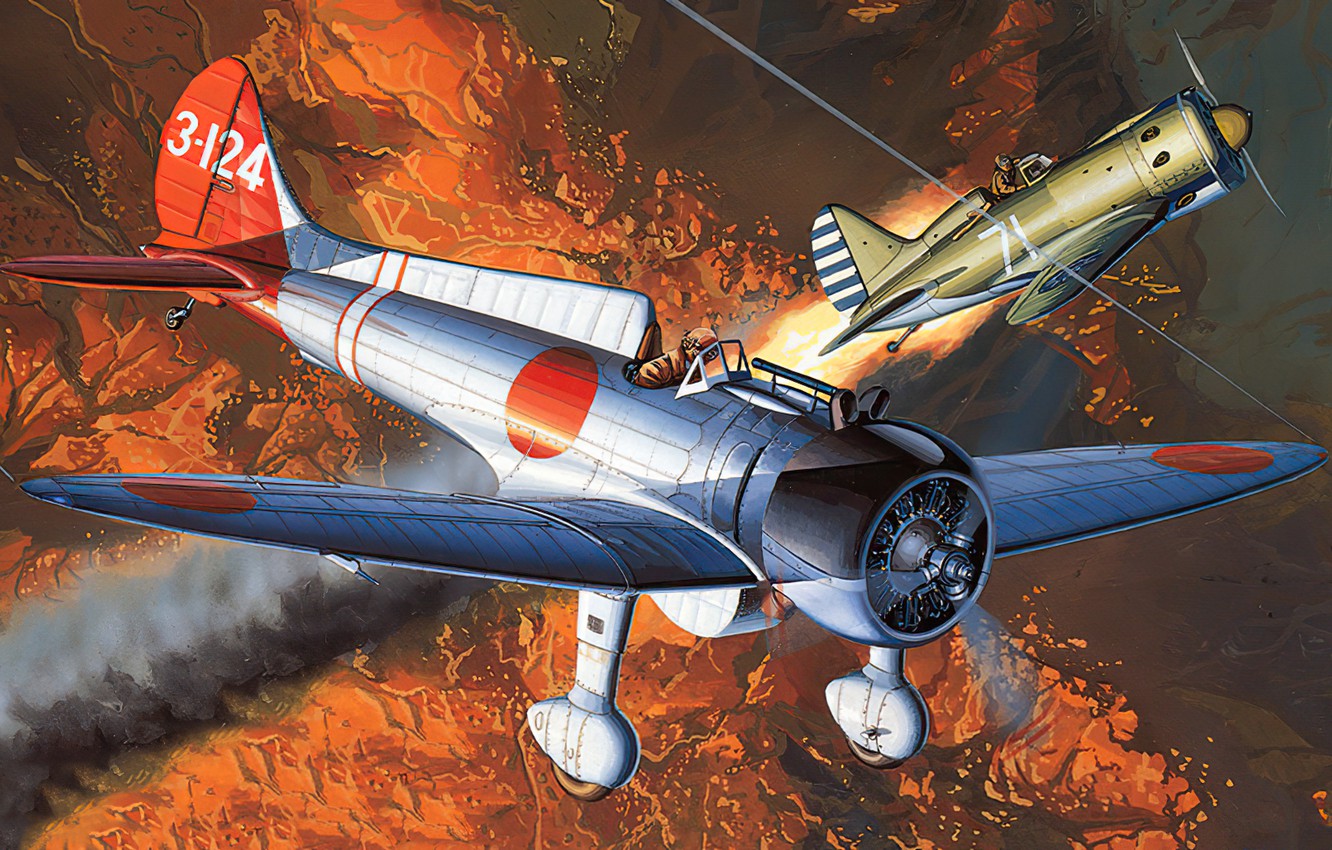 Mitsubishi A5M Wallpapers