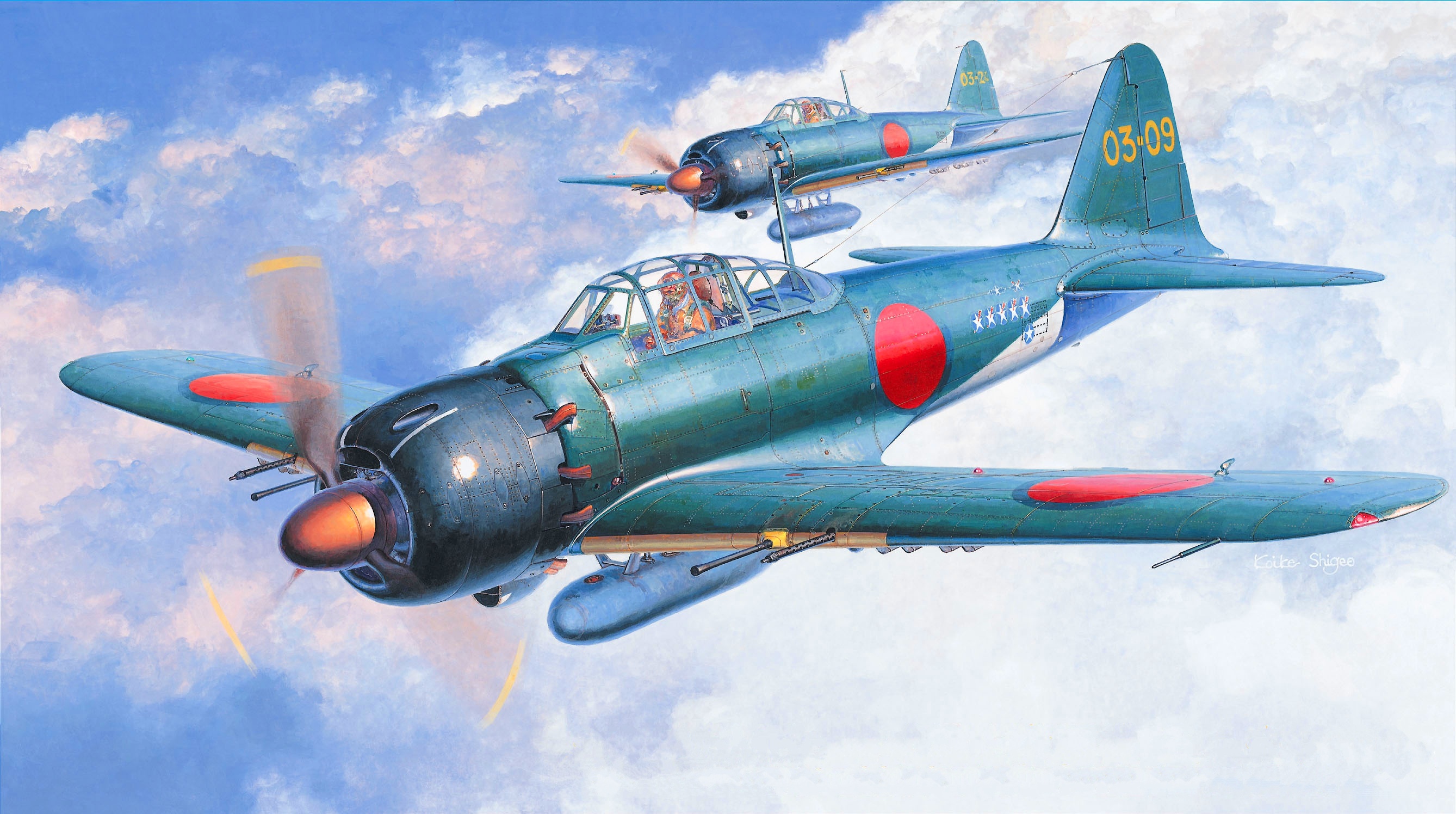 Mitsubishi A6M Zero Wallpapers