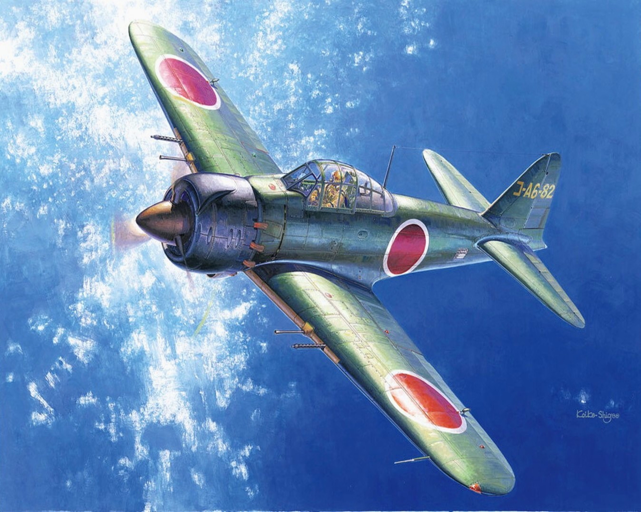 Mitsubishi A6M Zero Wallpapers