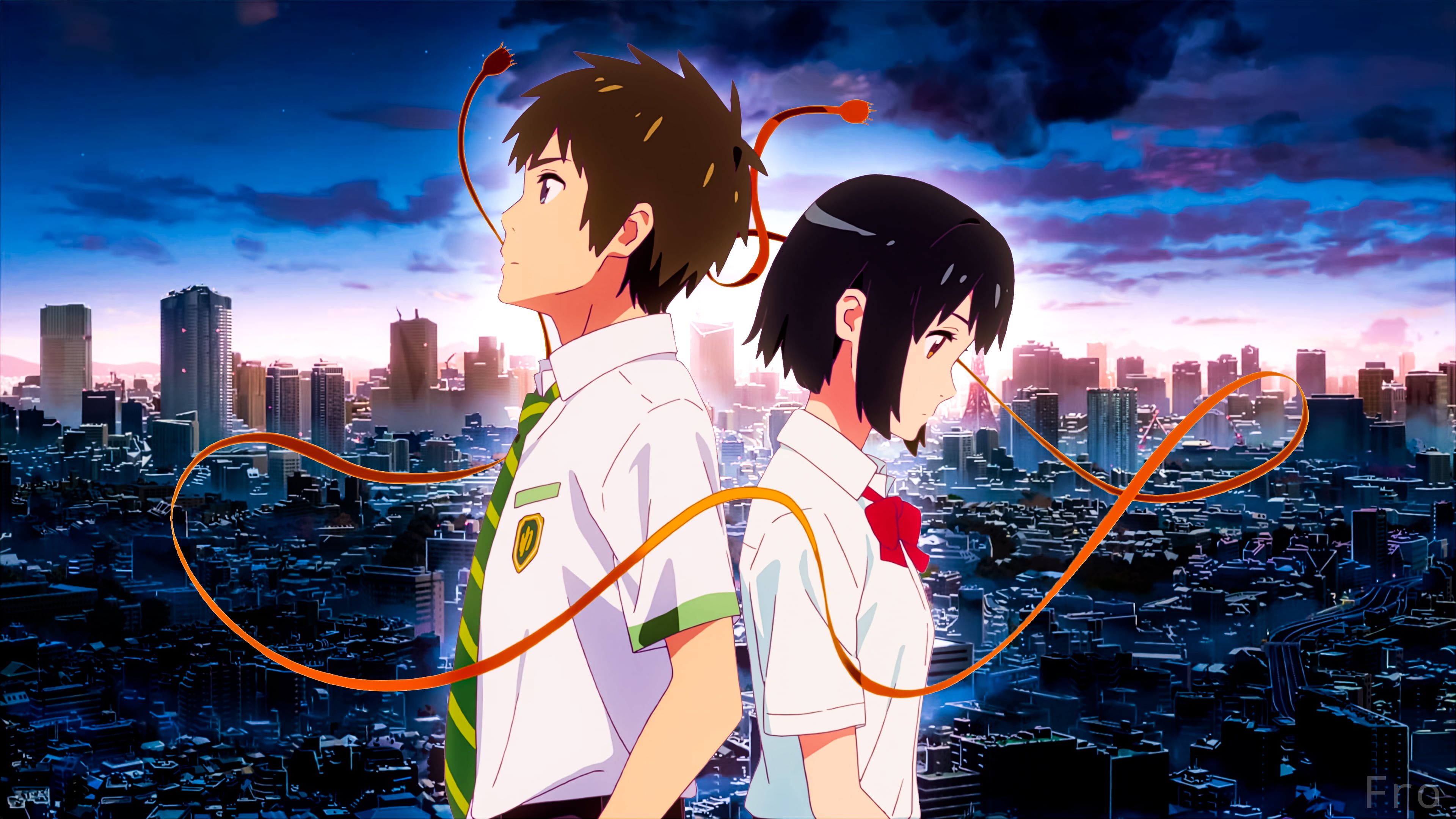 Mitsuha Miyamizu And Taki Tachibana Wallpapers