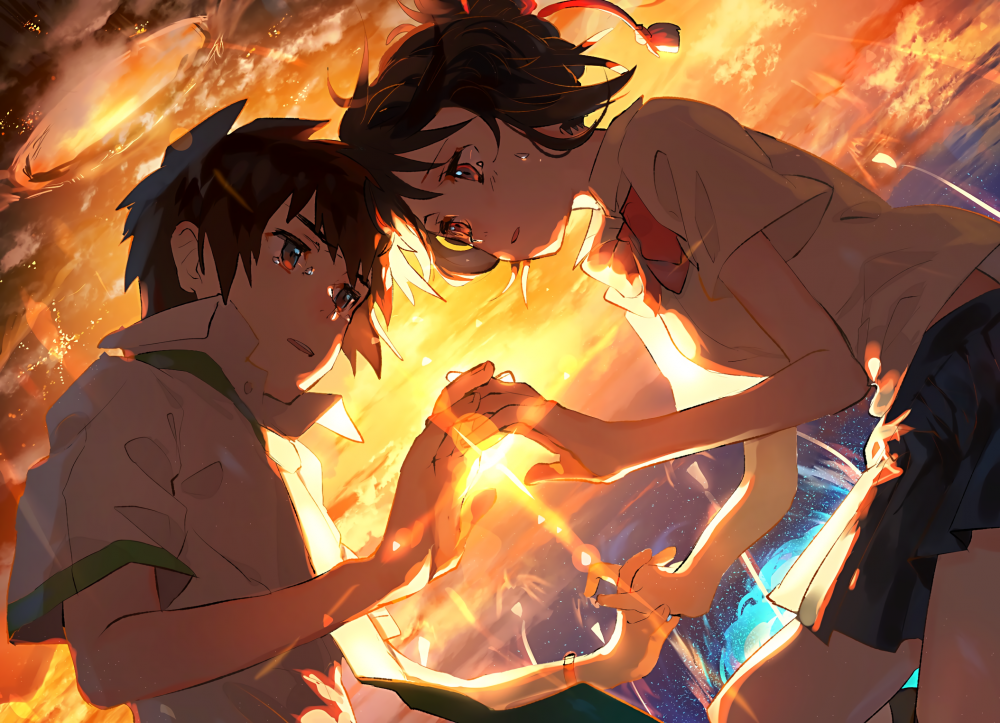 Mitsuha Miyamizu And Taki Tachibana Wallpapers