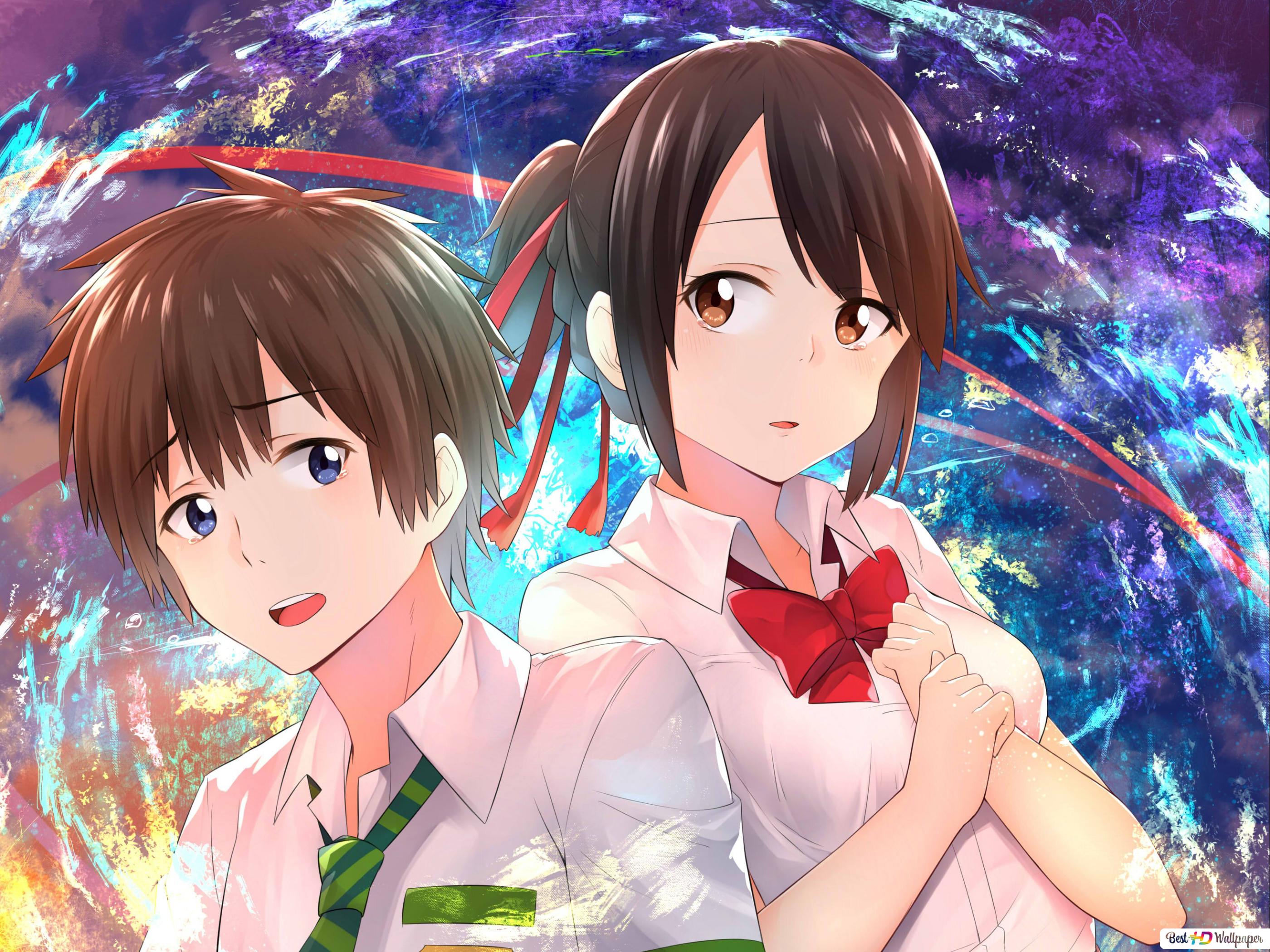 Mitsuha Miyamizu And Taki Tachibana Wallpapers