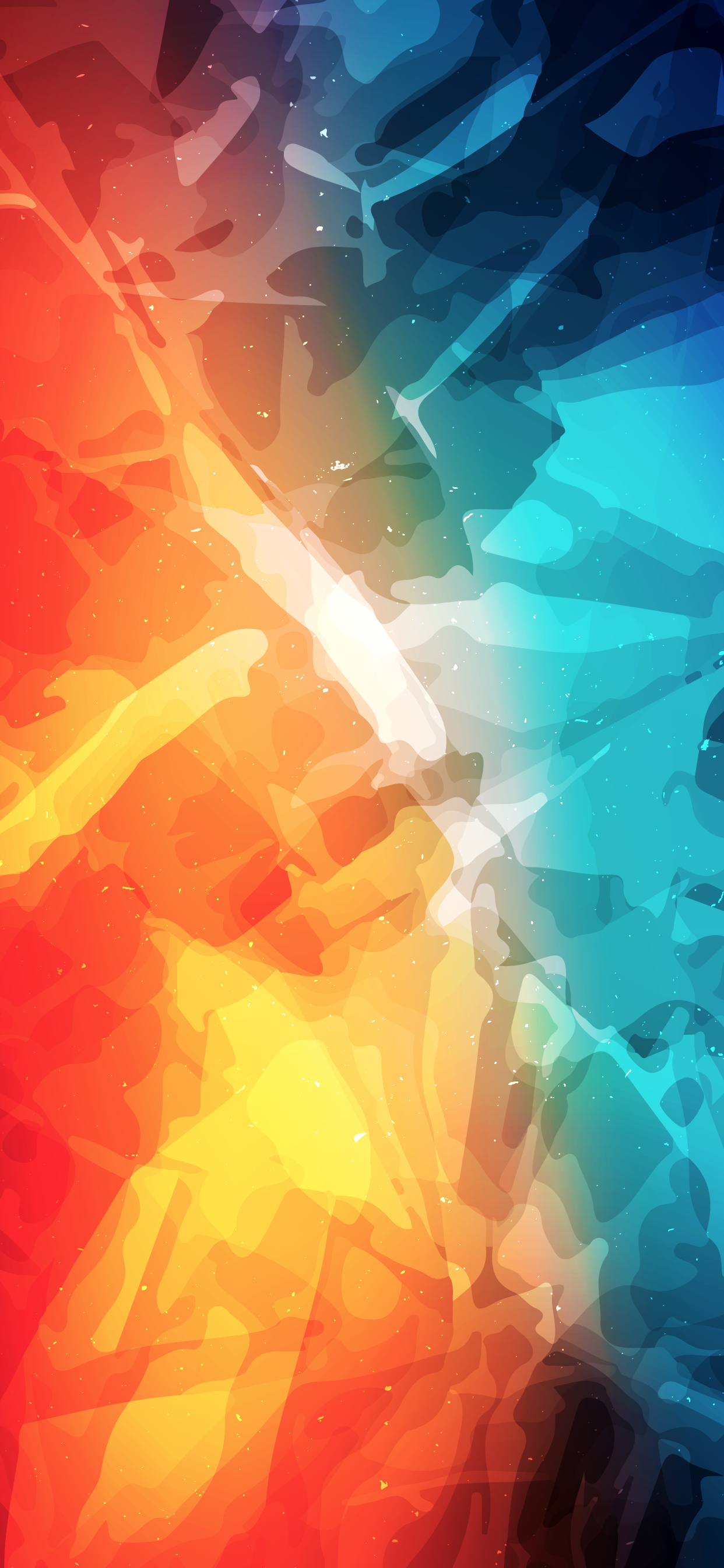 Miui Abstract Colorful Fire Wallpapers