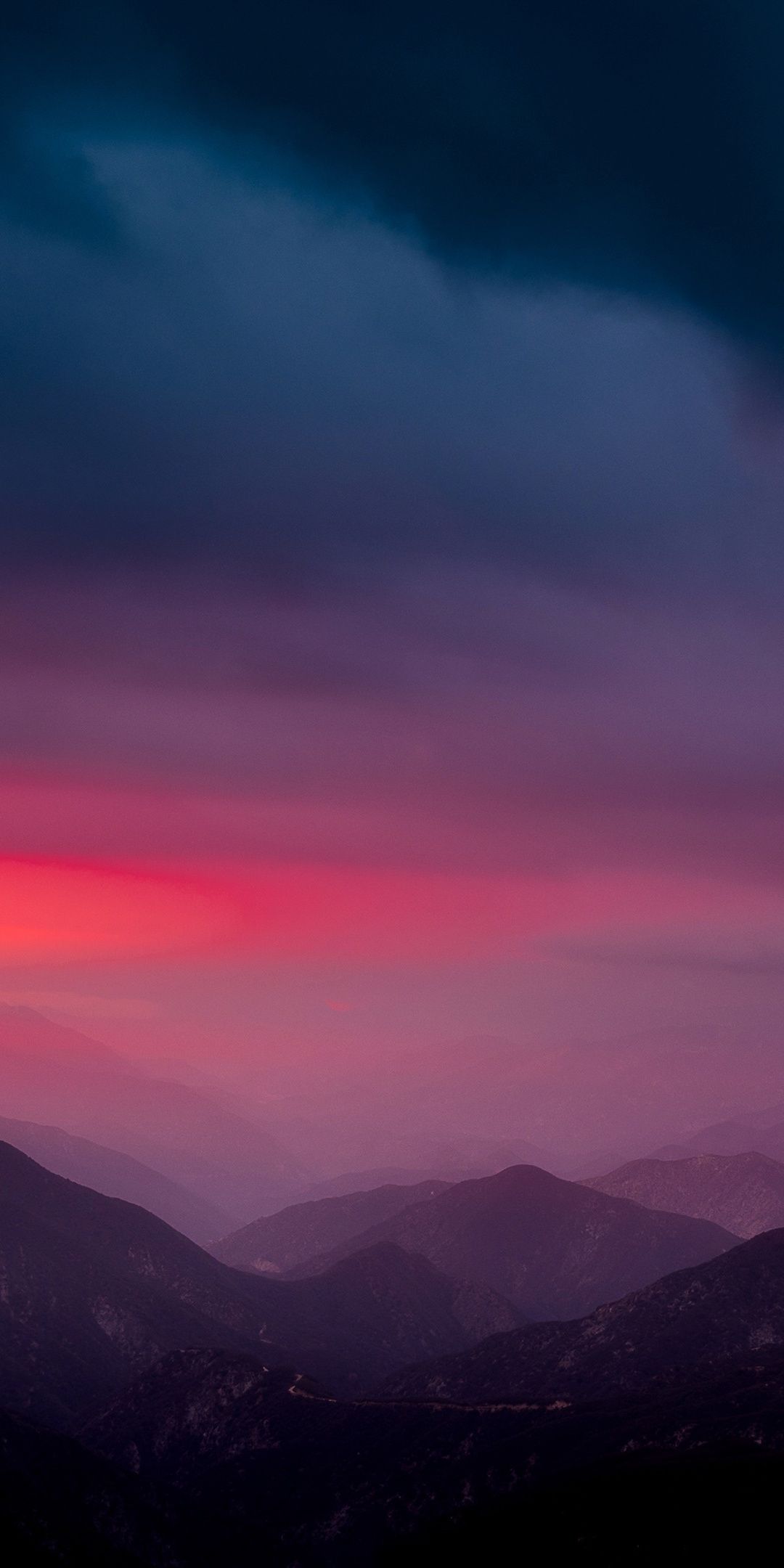 Mminimalism Mountains Horizon Sunrise Wallpapers