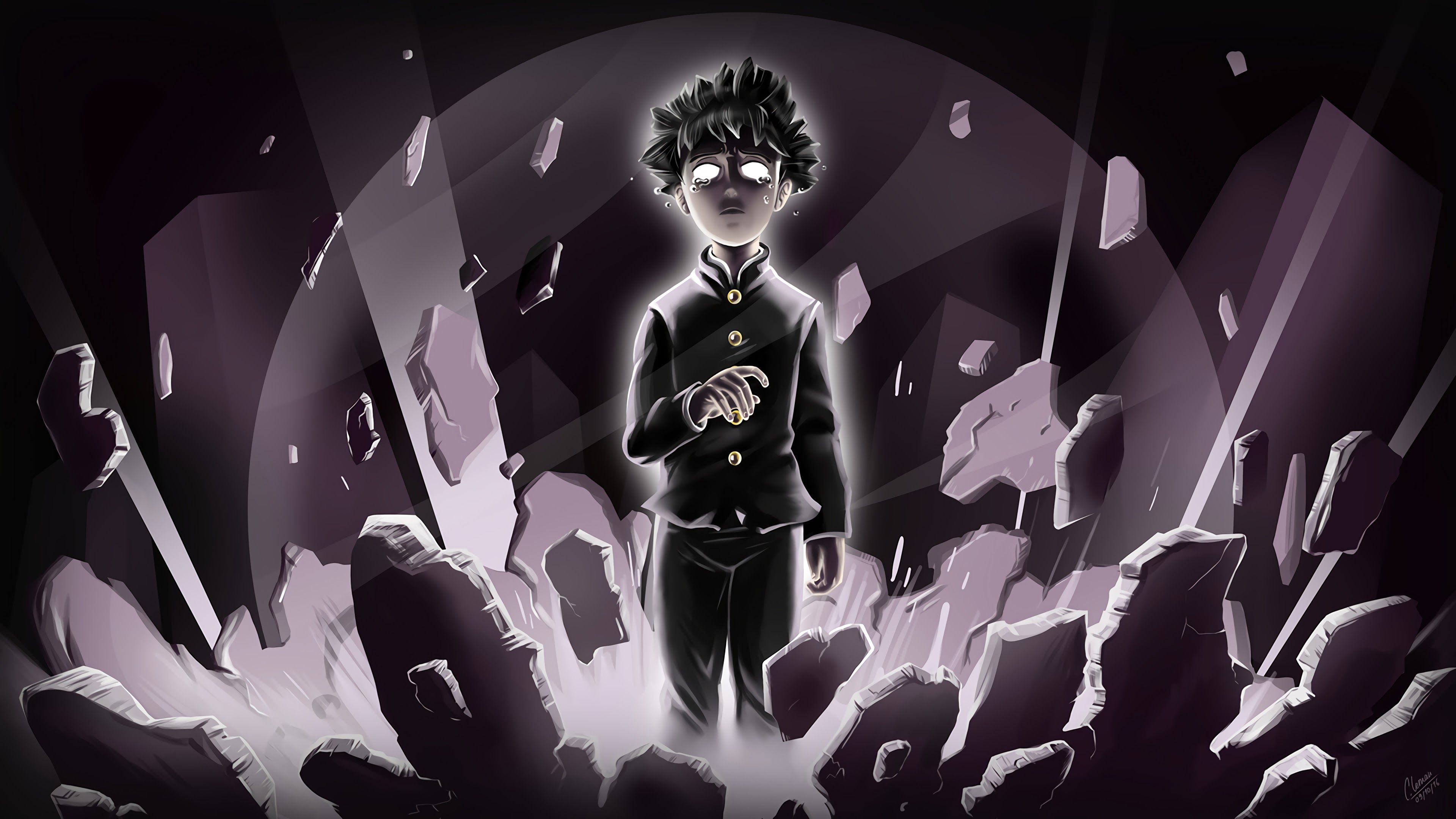 Mob Psycho 100 Cool Digital Art Wallpapers