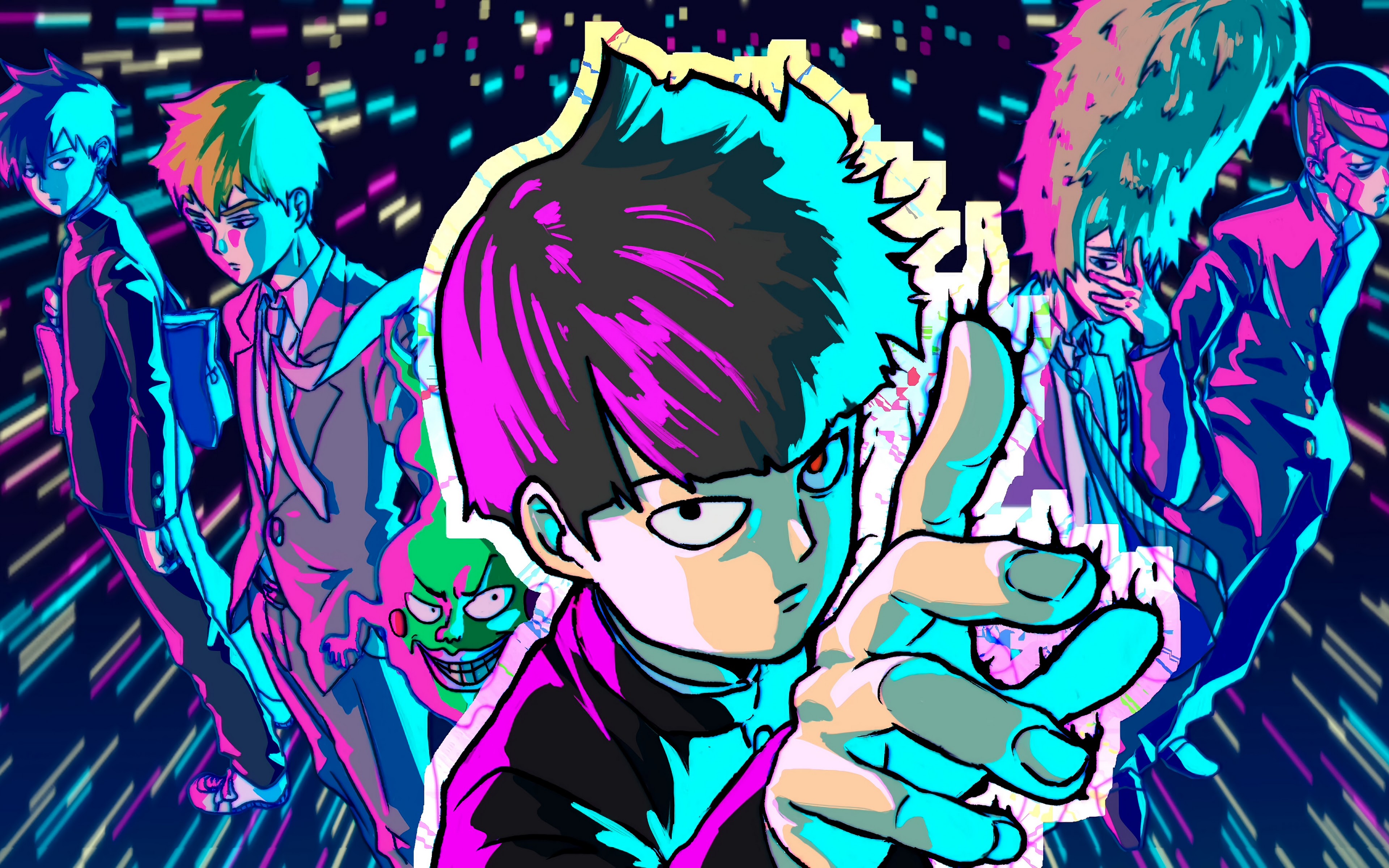 Mob Psycho 100 Cool Digital Art Wallpapers