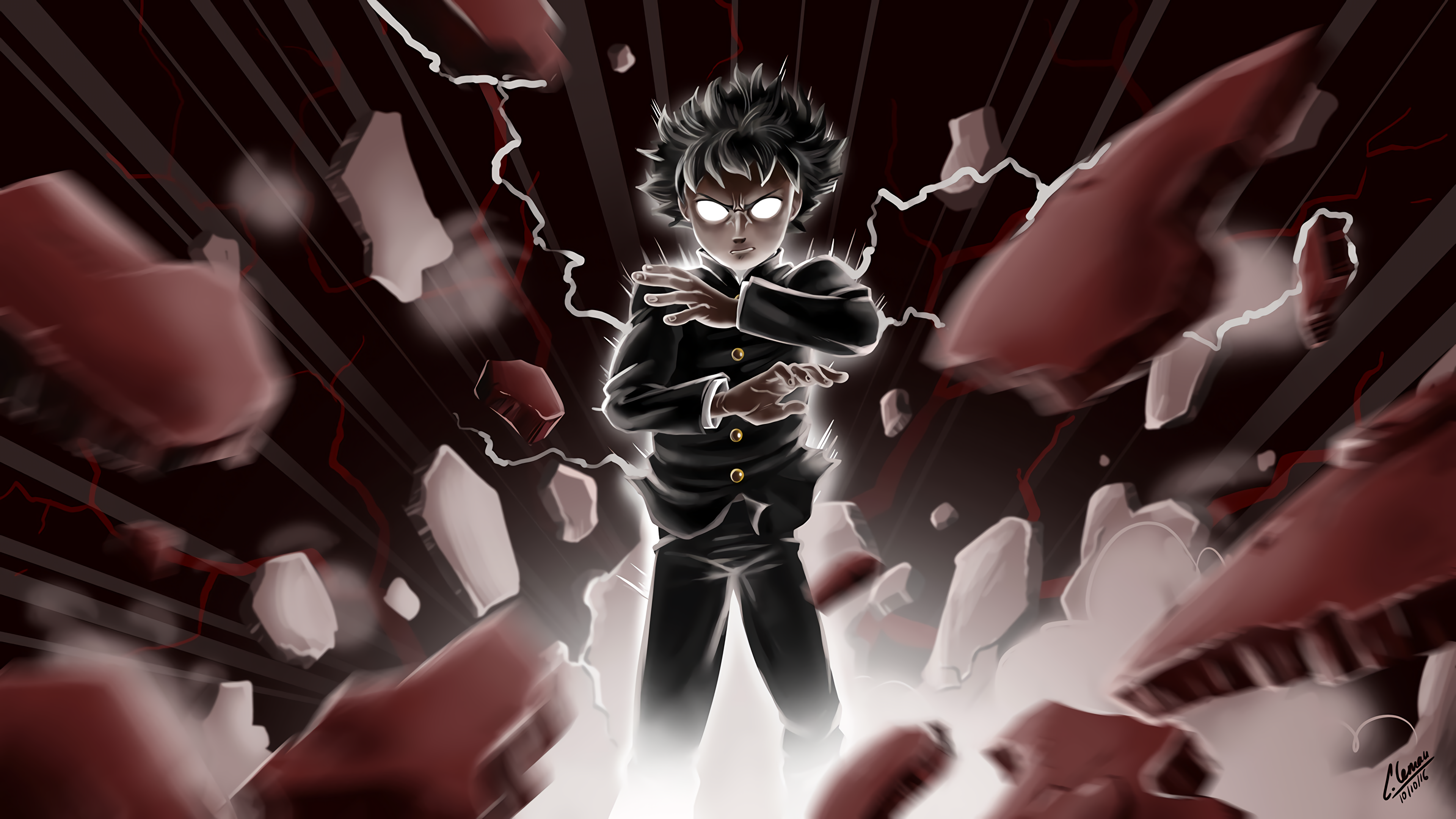 Mob Psycho 100 Kageyama Shigeo Wallpapers