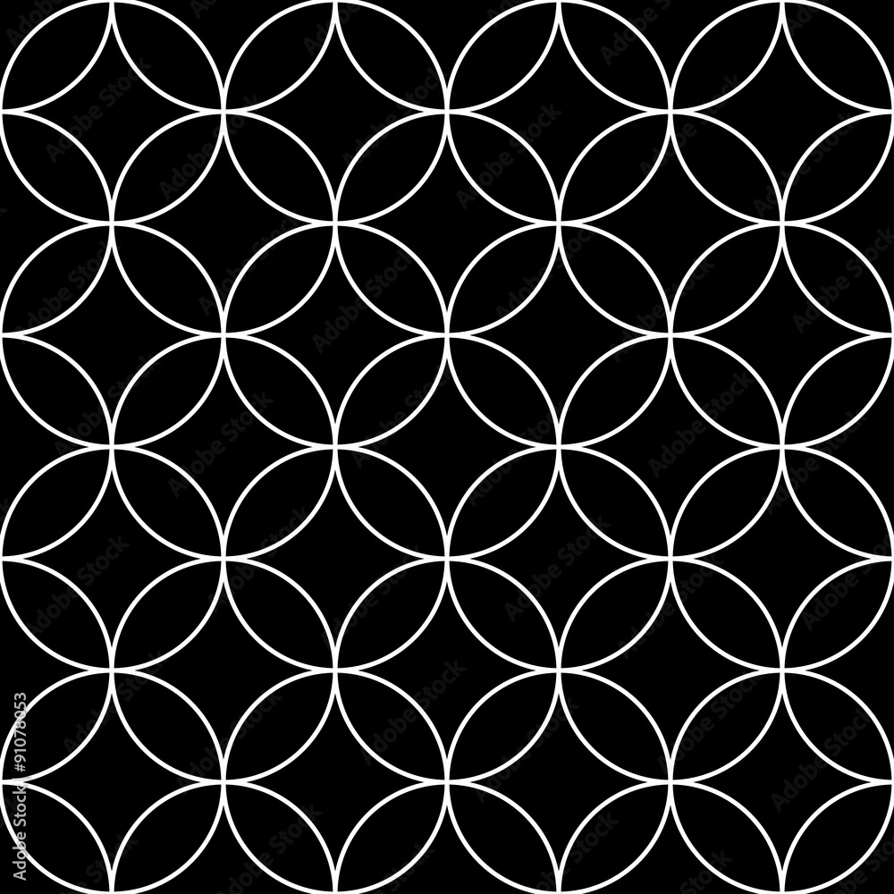 Modern Black And White Geometric Wallpapers