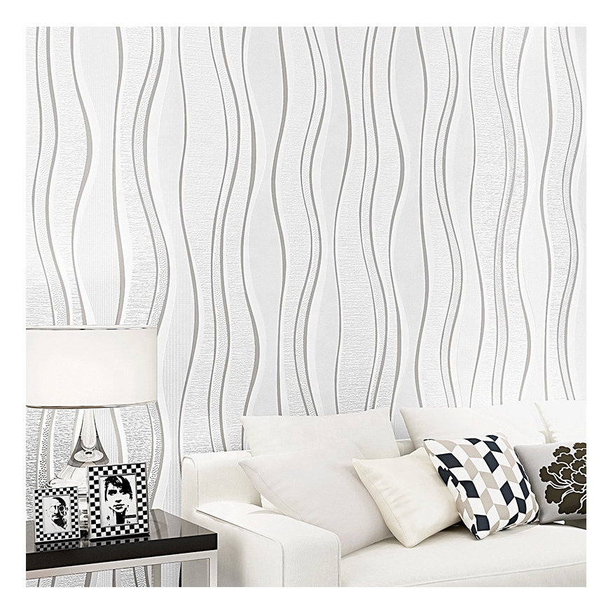 Modern White Textured Wallpapers