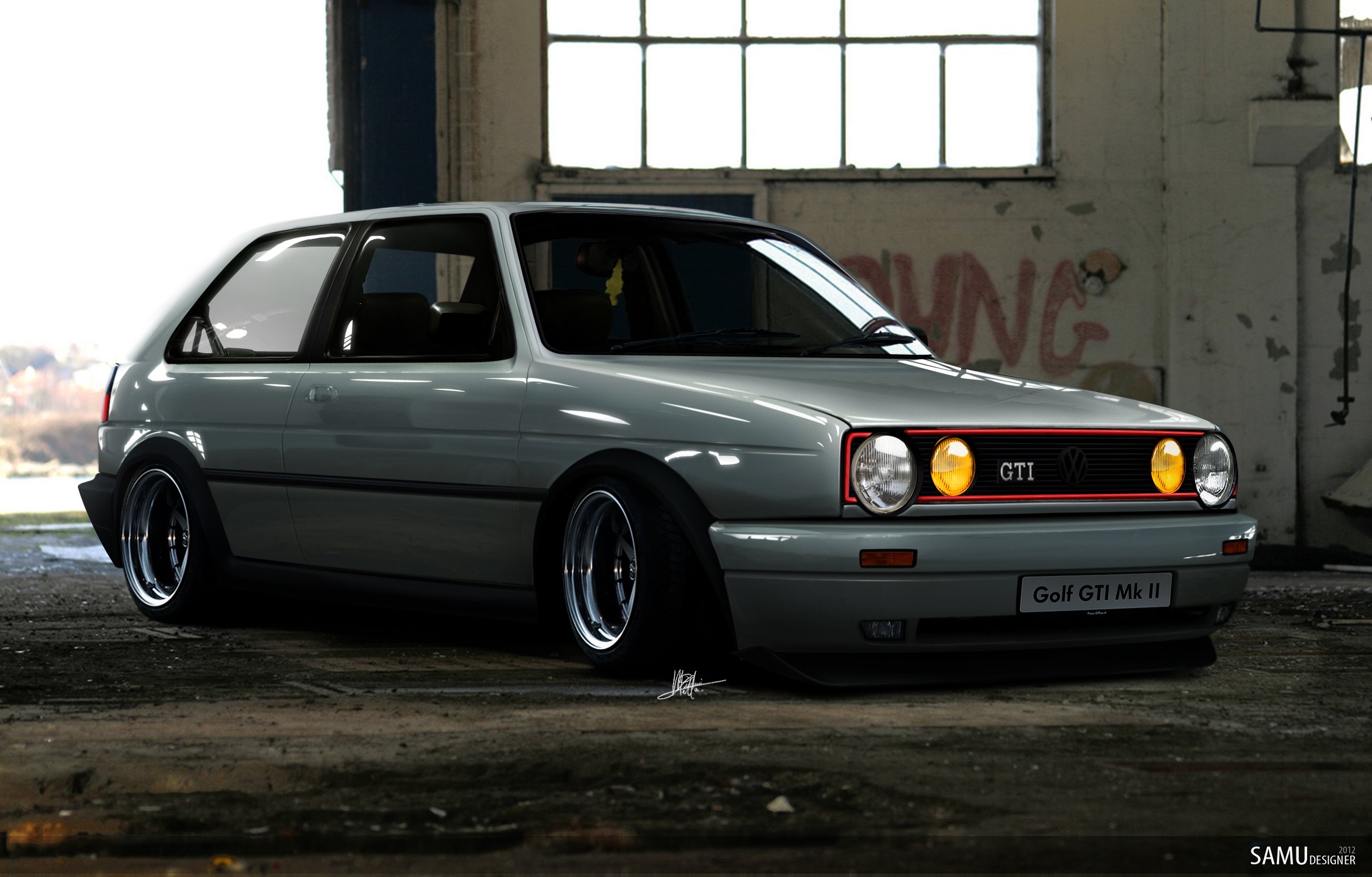 Modified Golf Mk2 Wallpapers