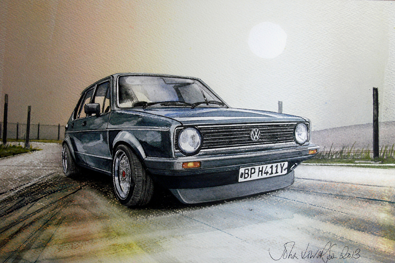 Modified Golf Mk2 Wallpapers