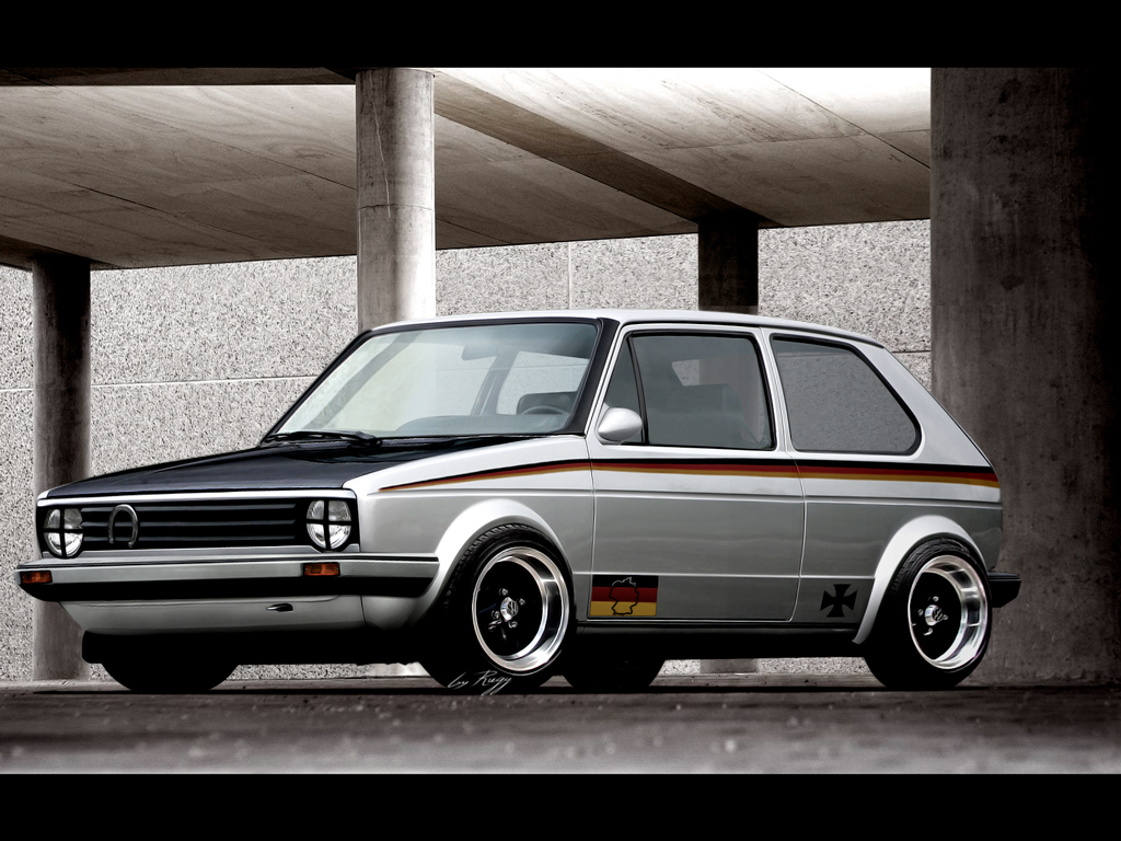 Modified Golf Mk2 Wallpapers