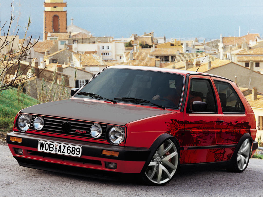 Modified Golf Mk2 Wallpapers