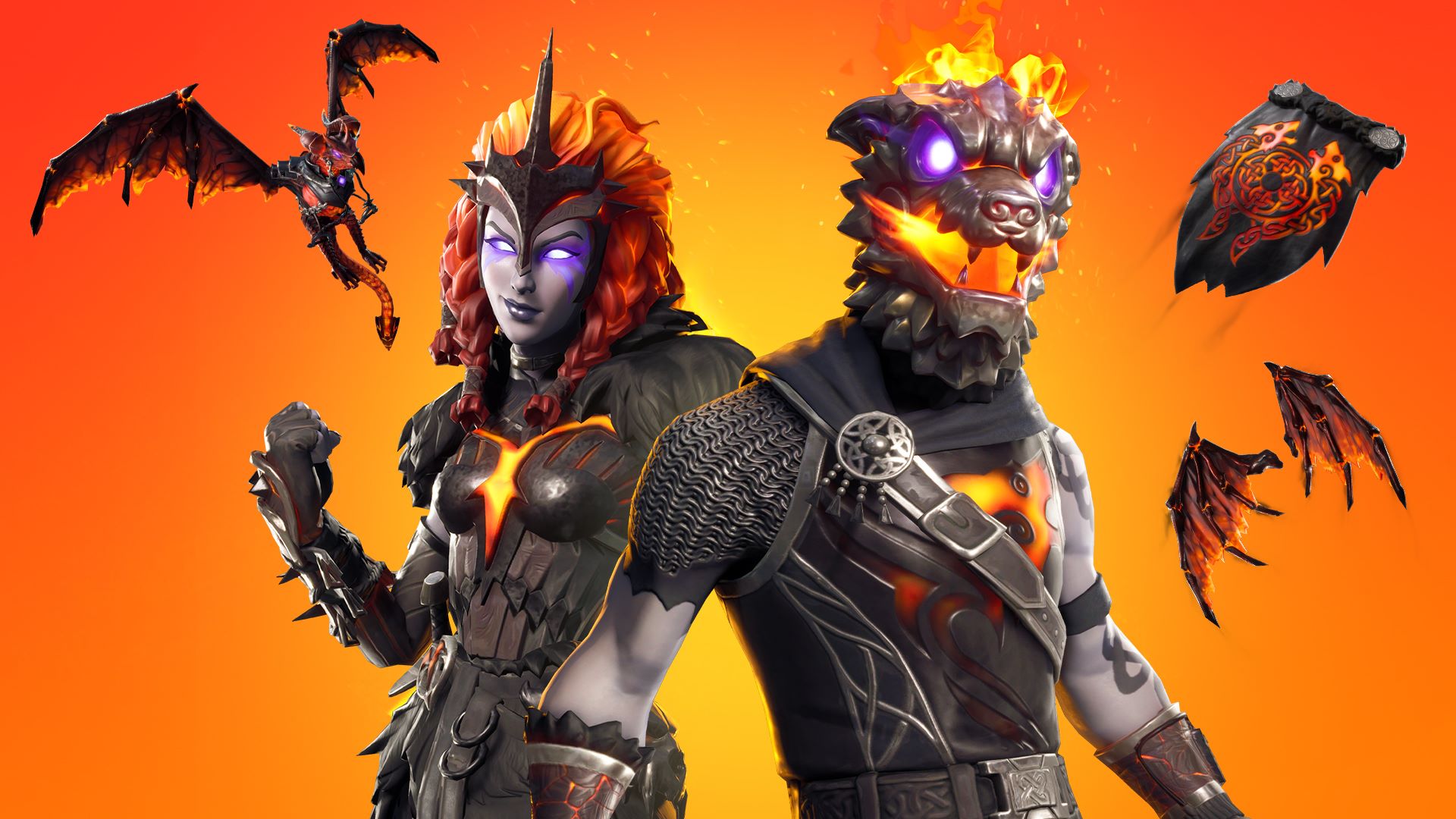 Molten Omen Fortnite Wallpapers