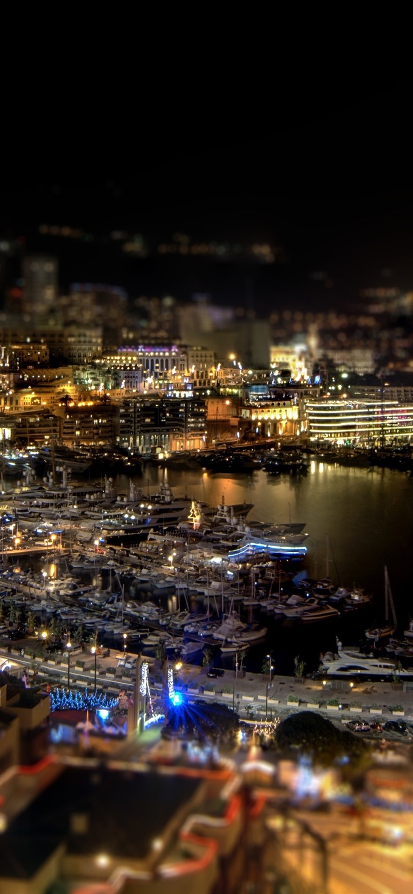 Monaco At Night Wallpapers